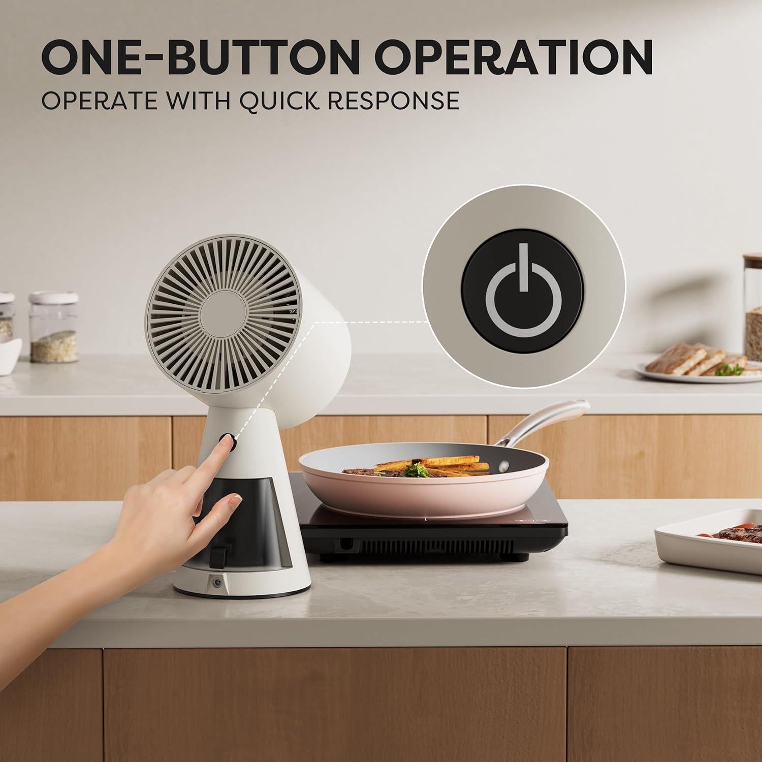 Campana Extractora Portátil CIARRA CBPHW01 2 Velocidades