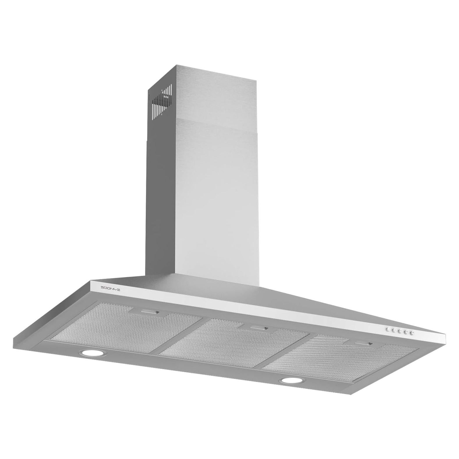 Campana de cocina Soonye SOP07-36 90cm 450 CFM acero inoxidable