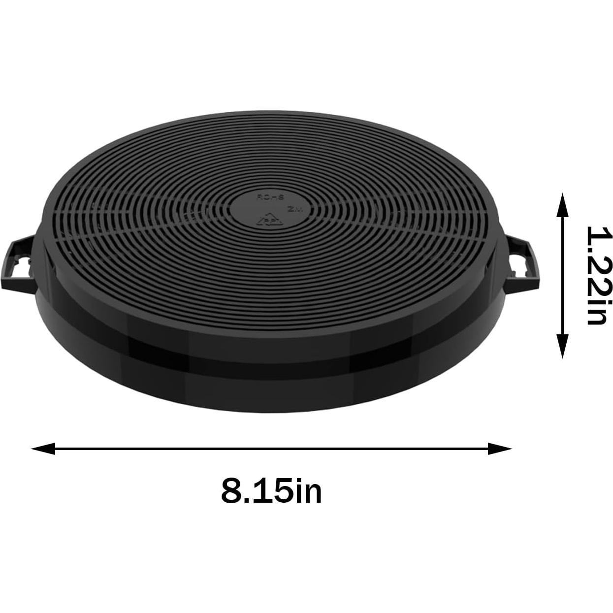 Filtros de Carbón Activado Soonye CF001 para Campanas Extractoras