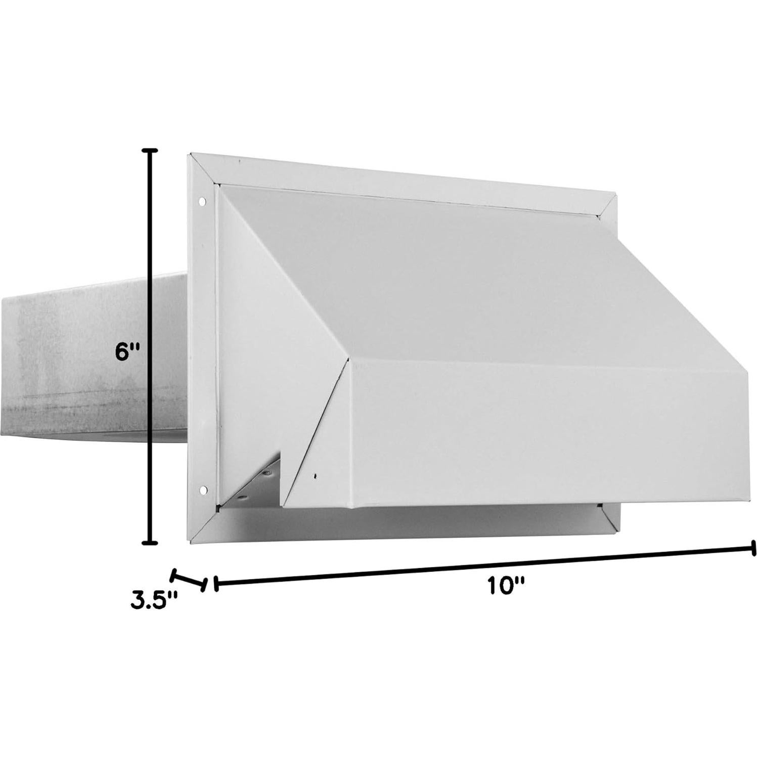 Campana Extractora Imperial VT0500-D Blanca 25.4x15.2cm