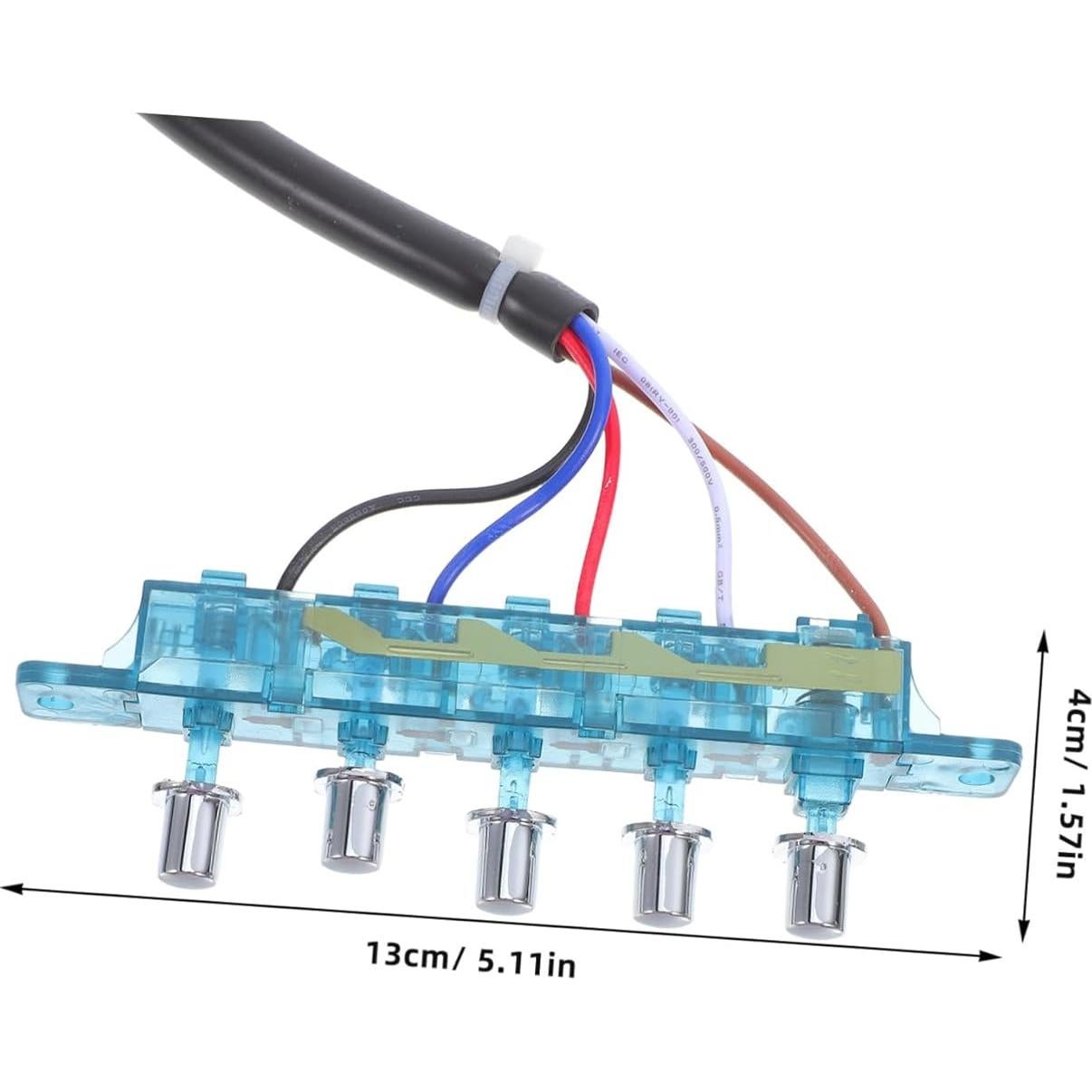 Reemplazo Botón Campana Extractora CHILDWEET 5 Botones 13x4cm