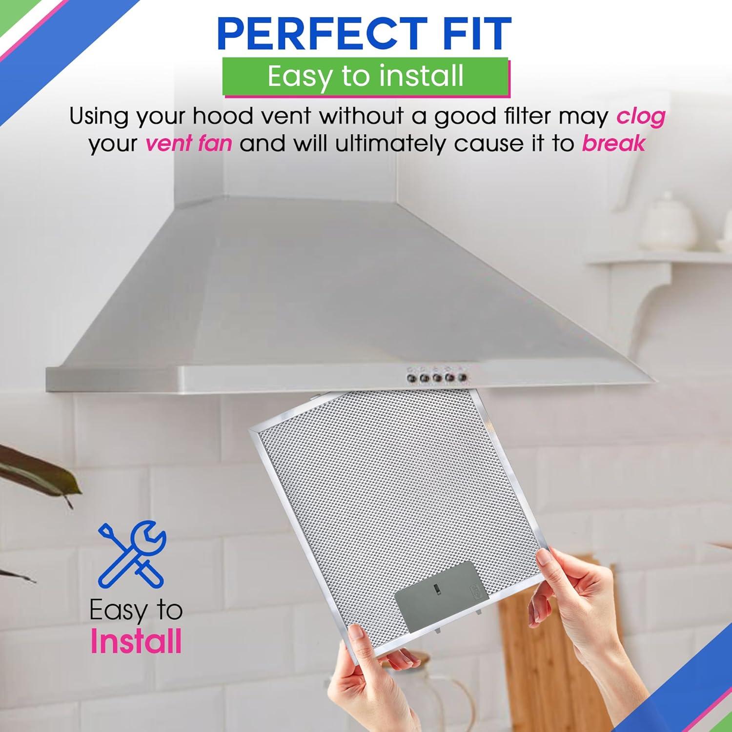 Filtro de Reemplazo Bagean 30.5 x 26.7 cm para Campana Whirlpool