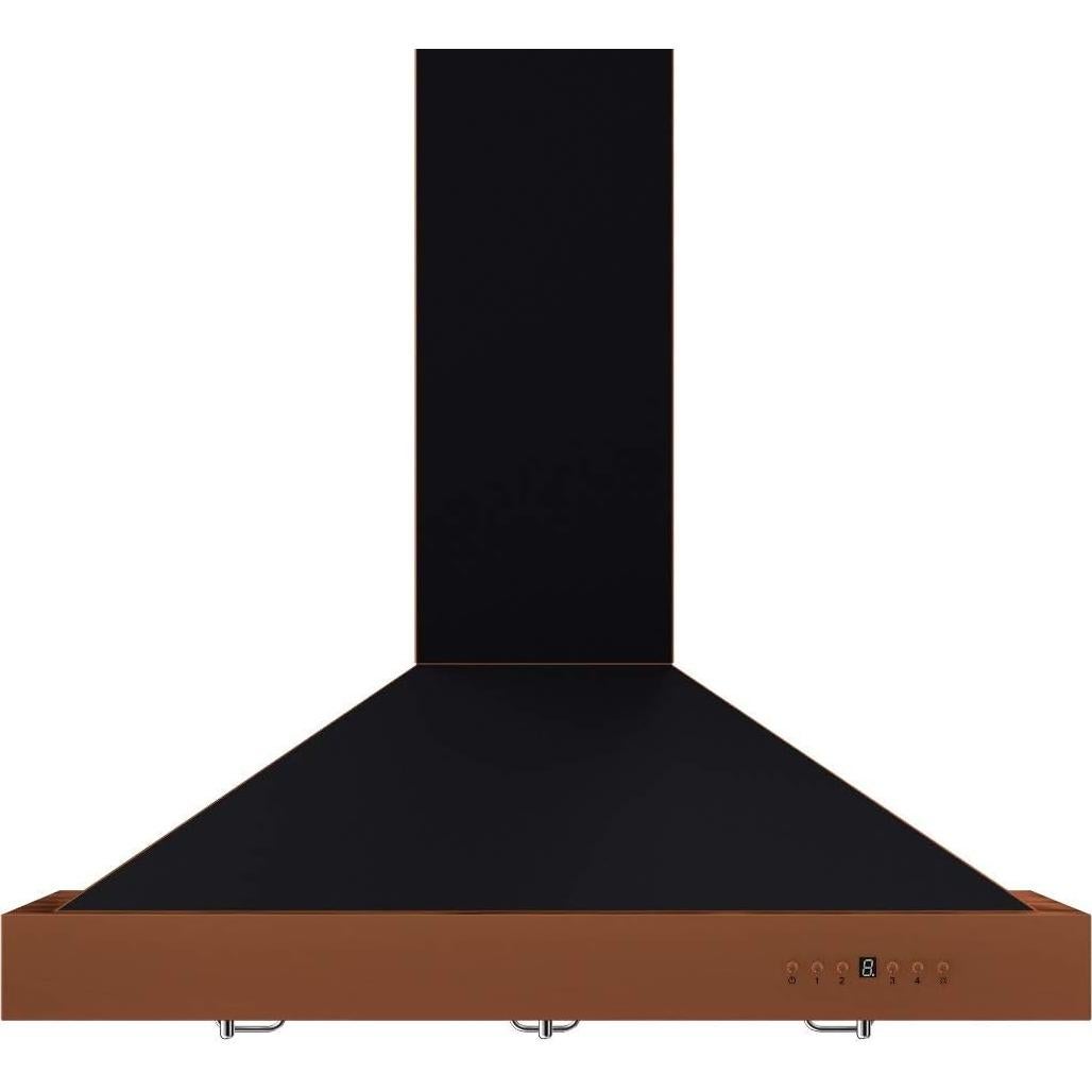 Campana de Pared ZLINE KB2-BCXXX-36 760 CFM Cobre Negro