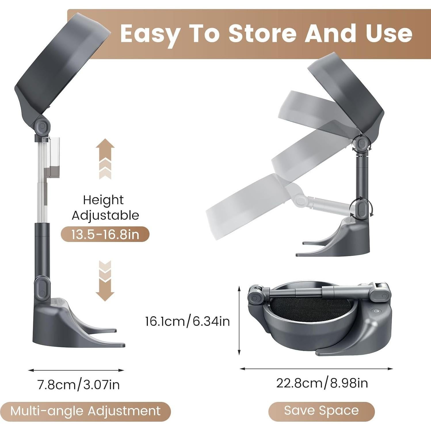 Campana Extractora Portátil Anechol JXRH 65dB para Cocina