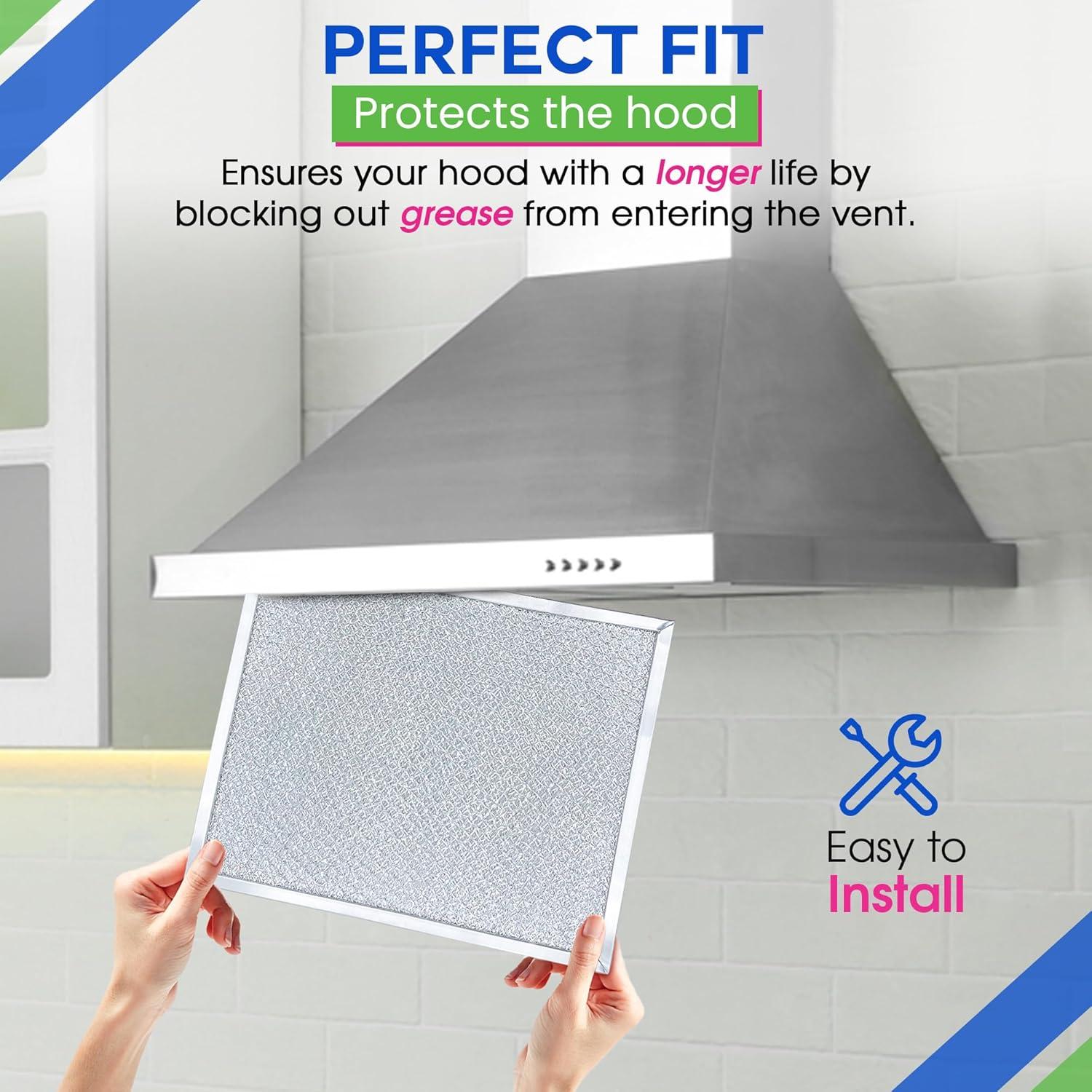 Filtros de Ventilación Bagean 97007894 25.1x29.7cm - Paquete de 2