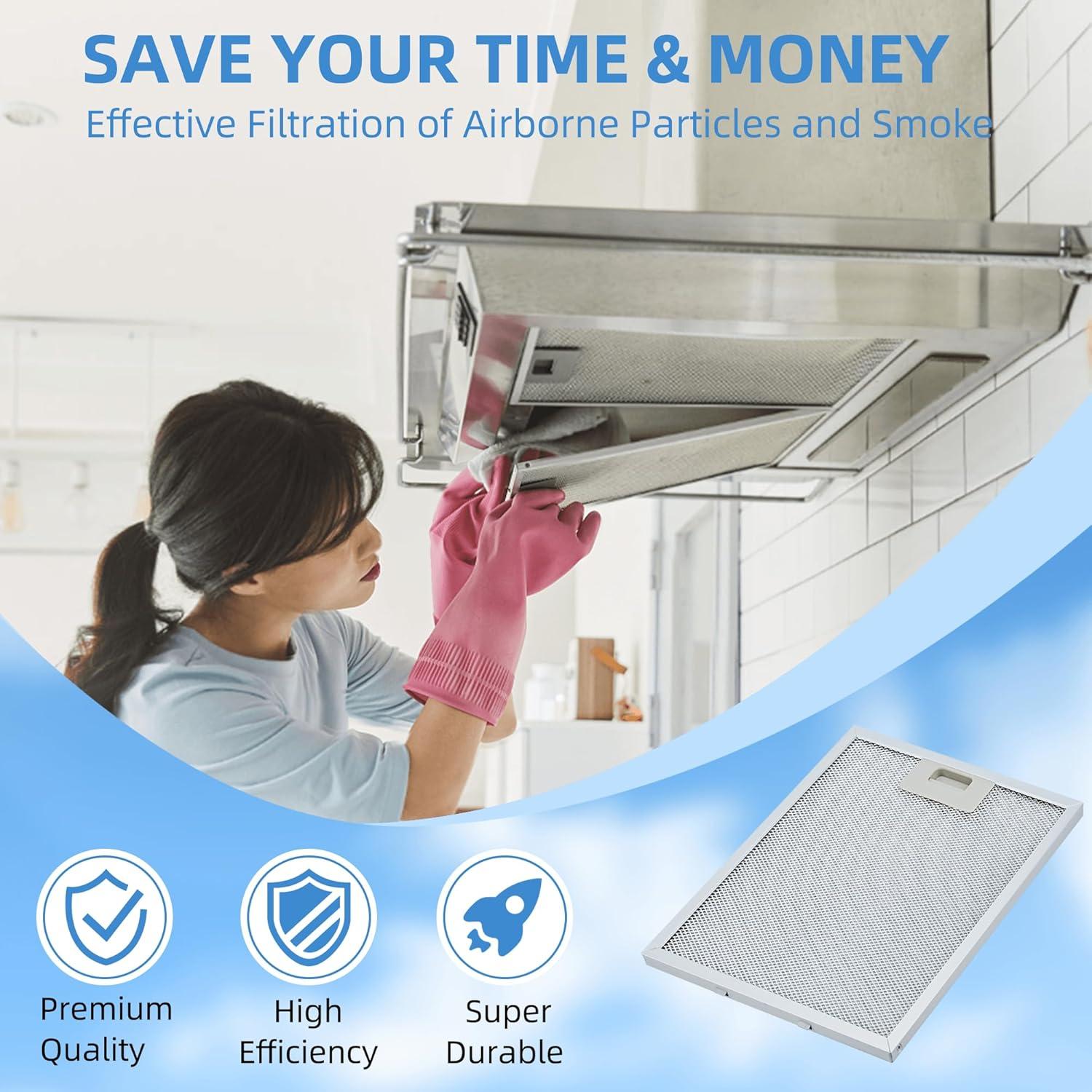 Filtro de Grasa W10169961A Fetechmate 2PC 30.48x26.67cm