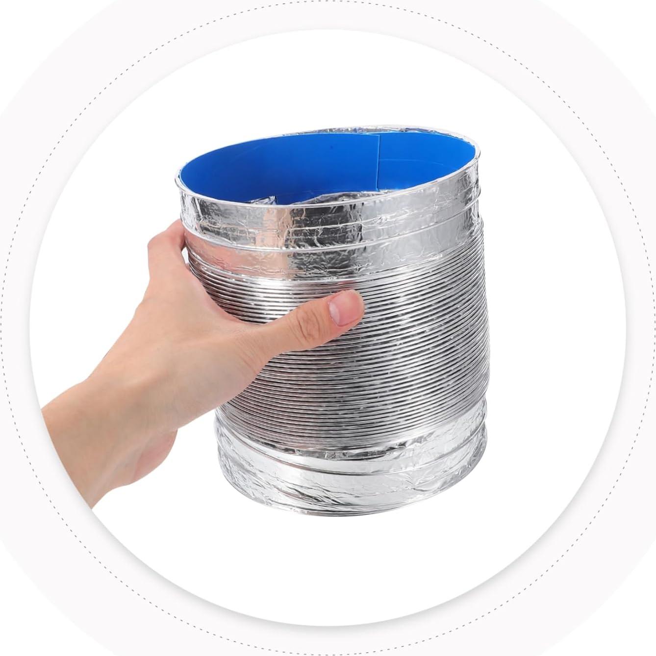 Manguera de Ventilación Flexible Aluminio 100cm Tofficu