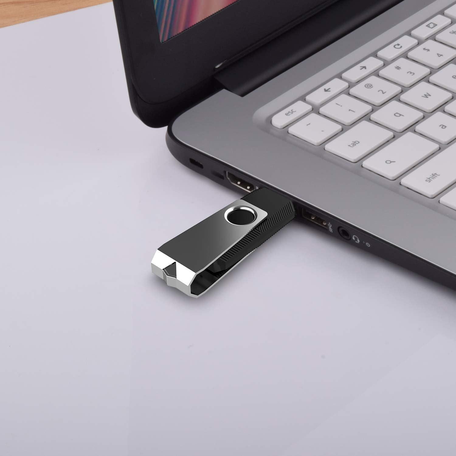 KEXIN 128GB USB 2.0 Flash Drive Pack de 5 Unidades