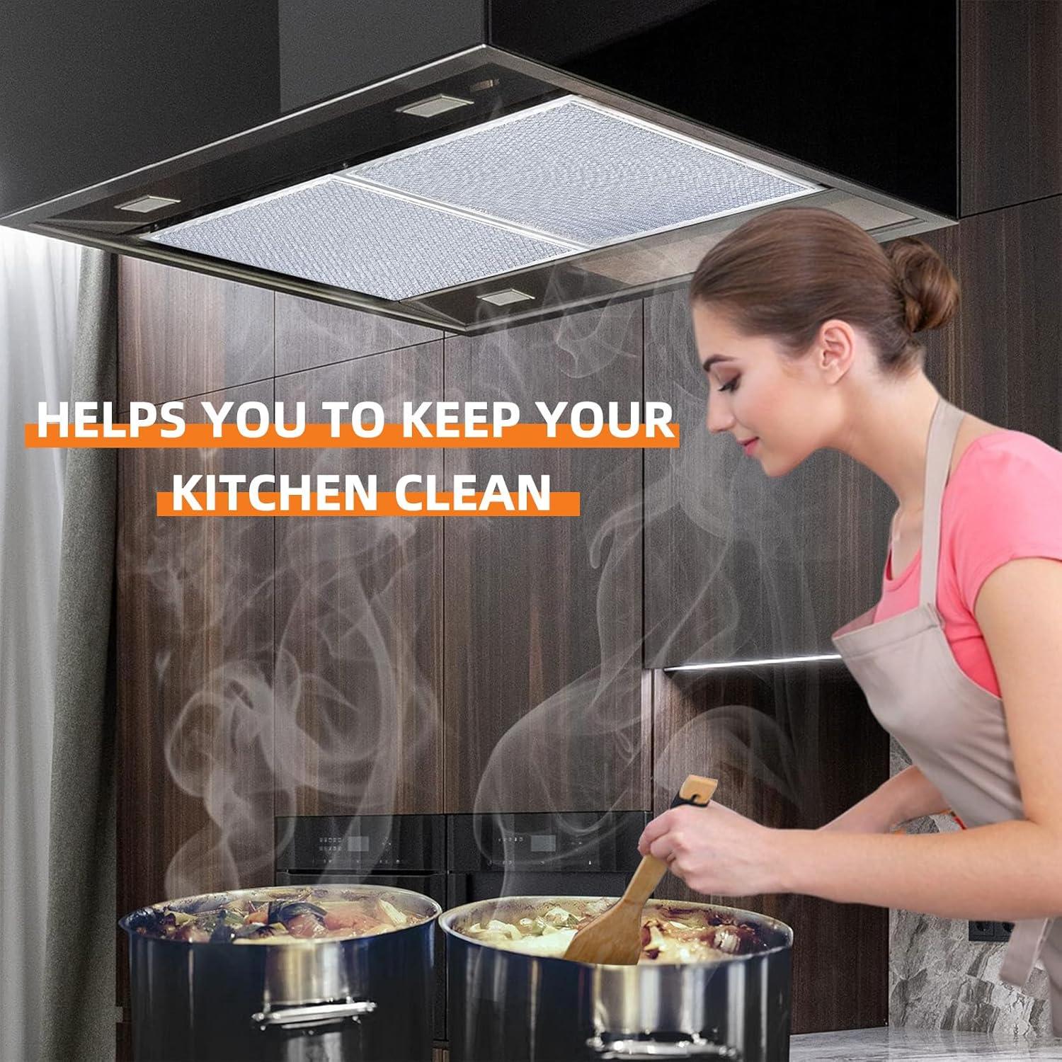 Filtro de Ventilación de Grasa WZKO 29.8 x 28.6 cm para Campanas