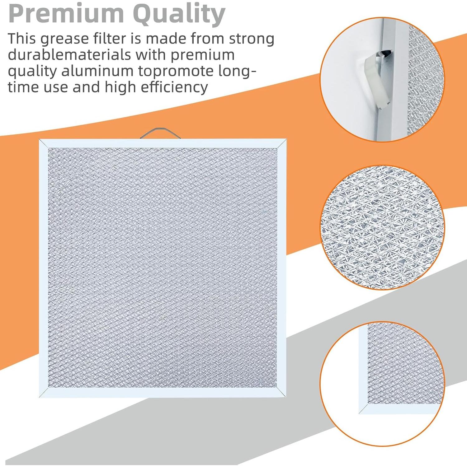 Filtro de Ventilación de Grasa WZKO 29.8 x 28.6 cm para Campanas