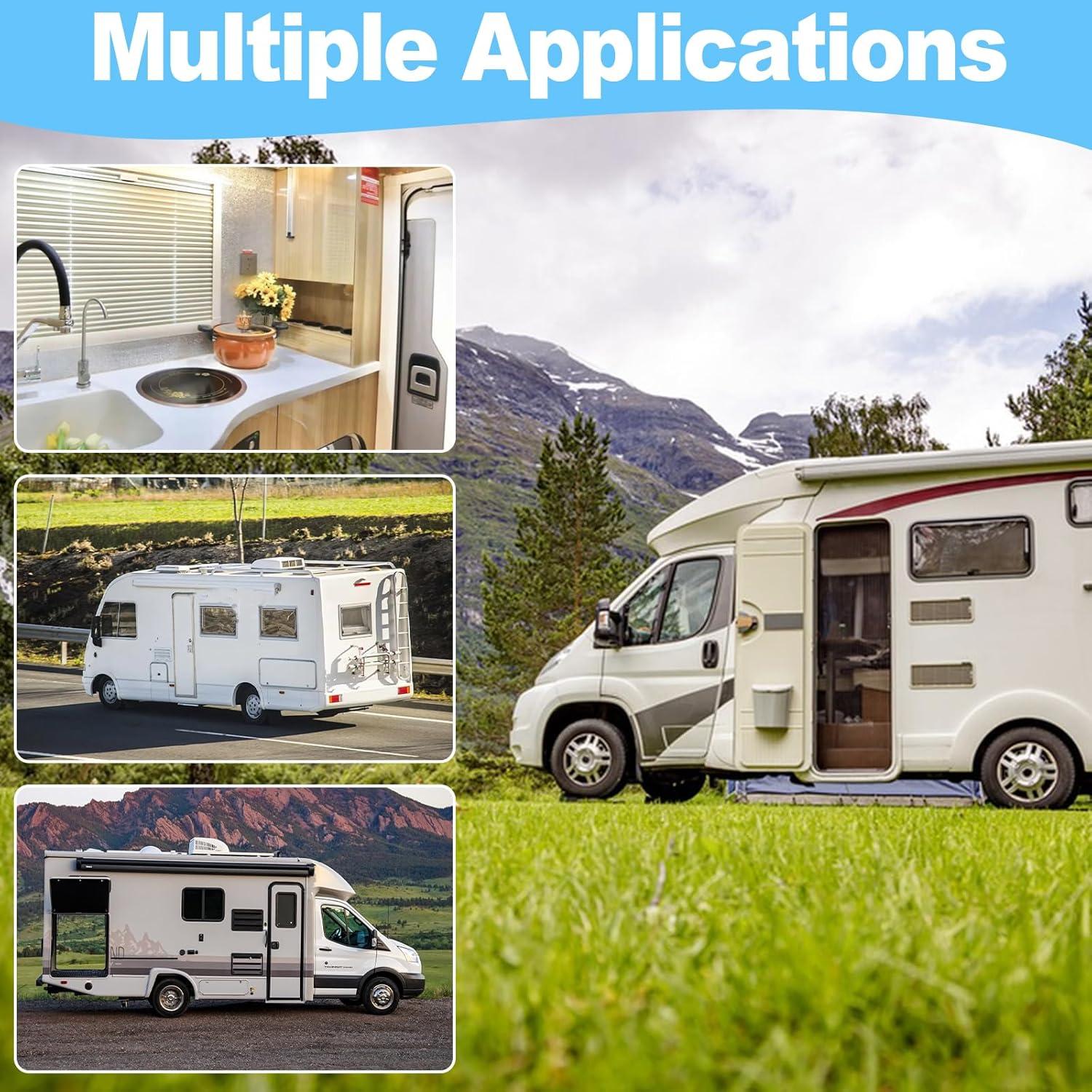 Cubierta de Ventilación de Escape Gekufa RV - 13.5 cm x 29.5 cm