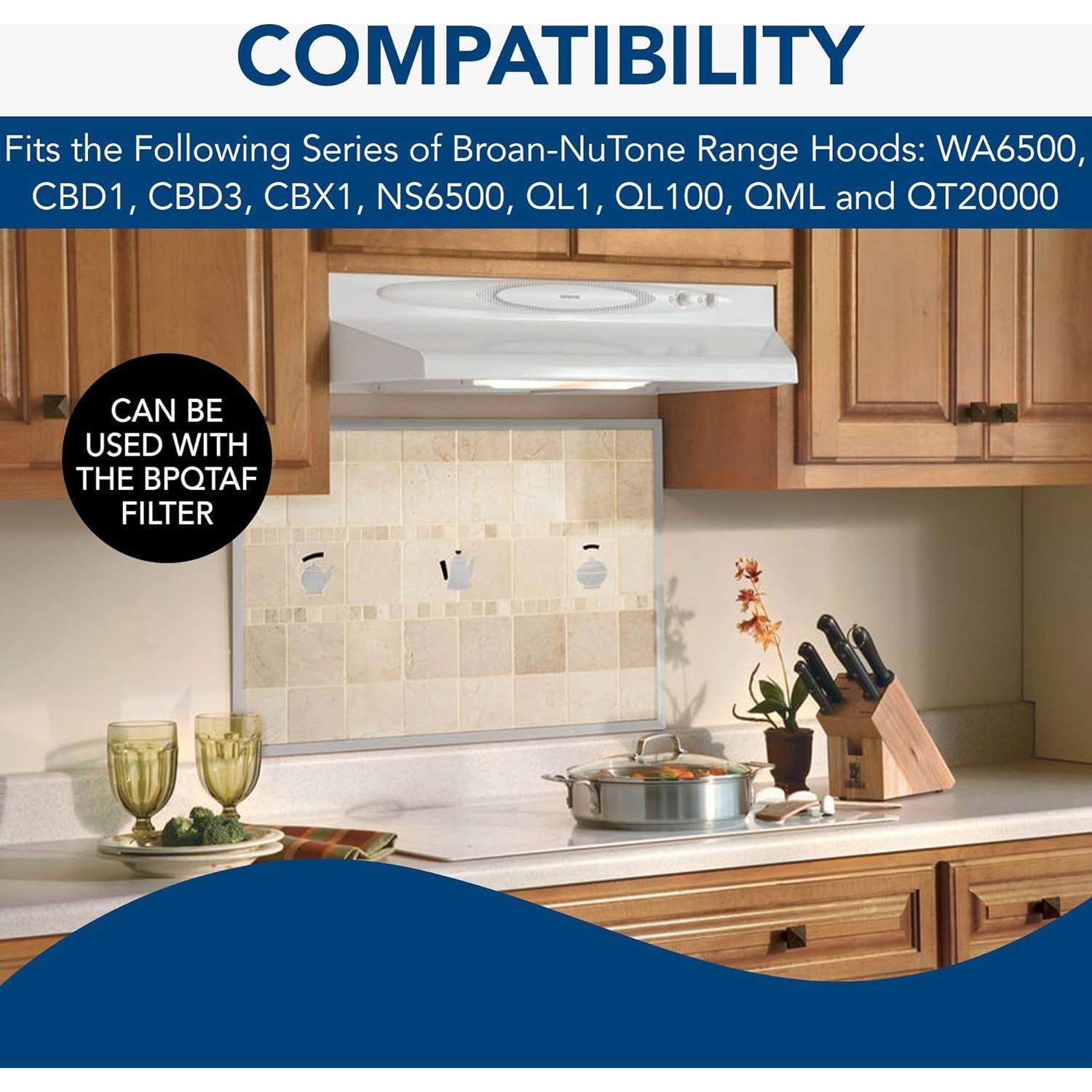 Filtro de Carbón Broan-NuTone BPQTF para Campana Extractora
