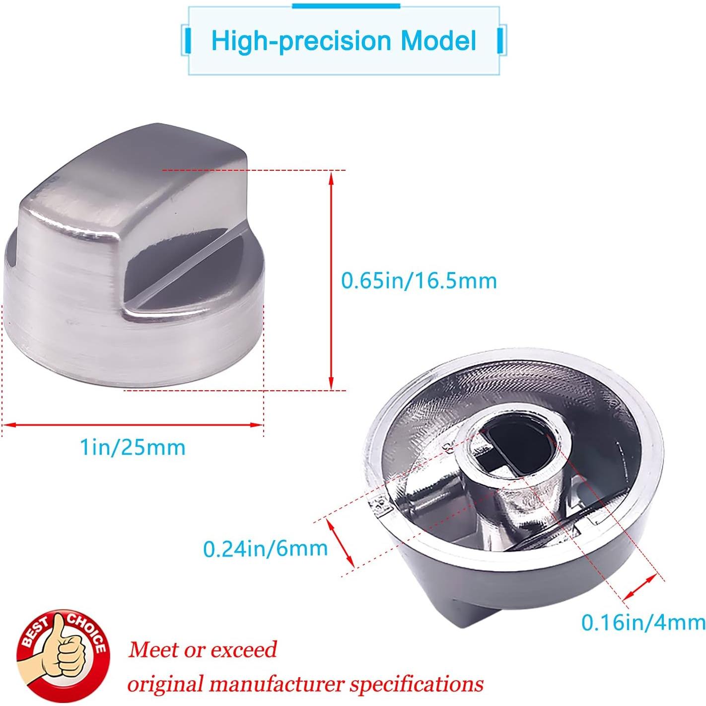 Perilla de Reemplazo YMDparts 811195 para Campana Wolf - Paquete de 3