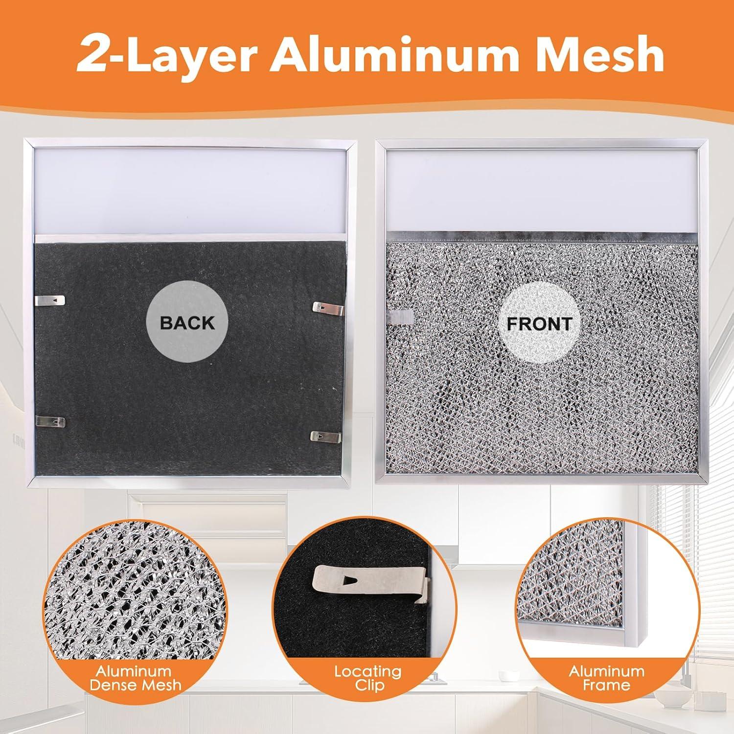 Filtro de Campana Extractora Broan R610045 Aluminio 29.2x29.8cm