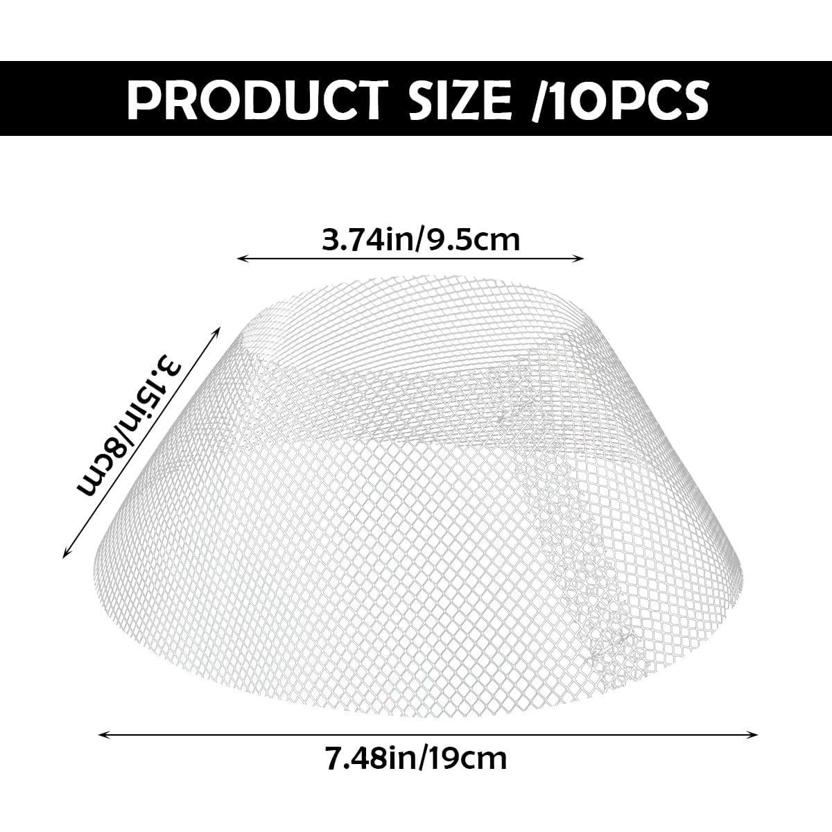 10 Filtros Redondos YOLUFER para Campana Extractora 19cm