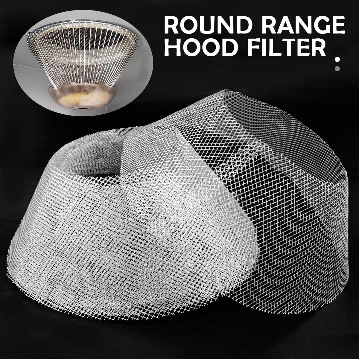 10 Filtros Redondos YOLUFER para Campana Extractora 19cm