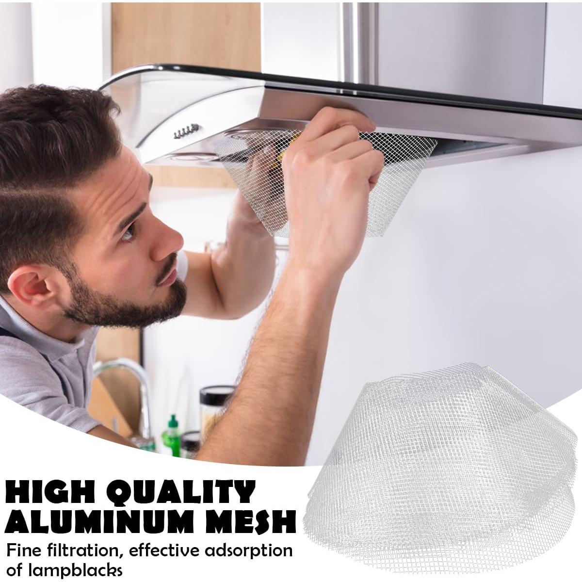 10 Filtros Redondos YOLUFER para Campana Extractora 19cm