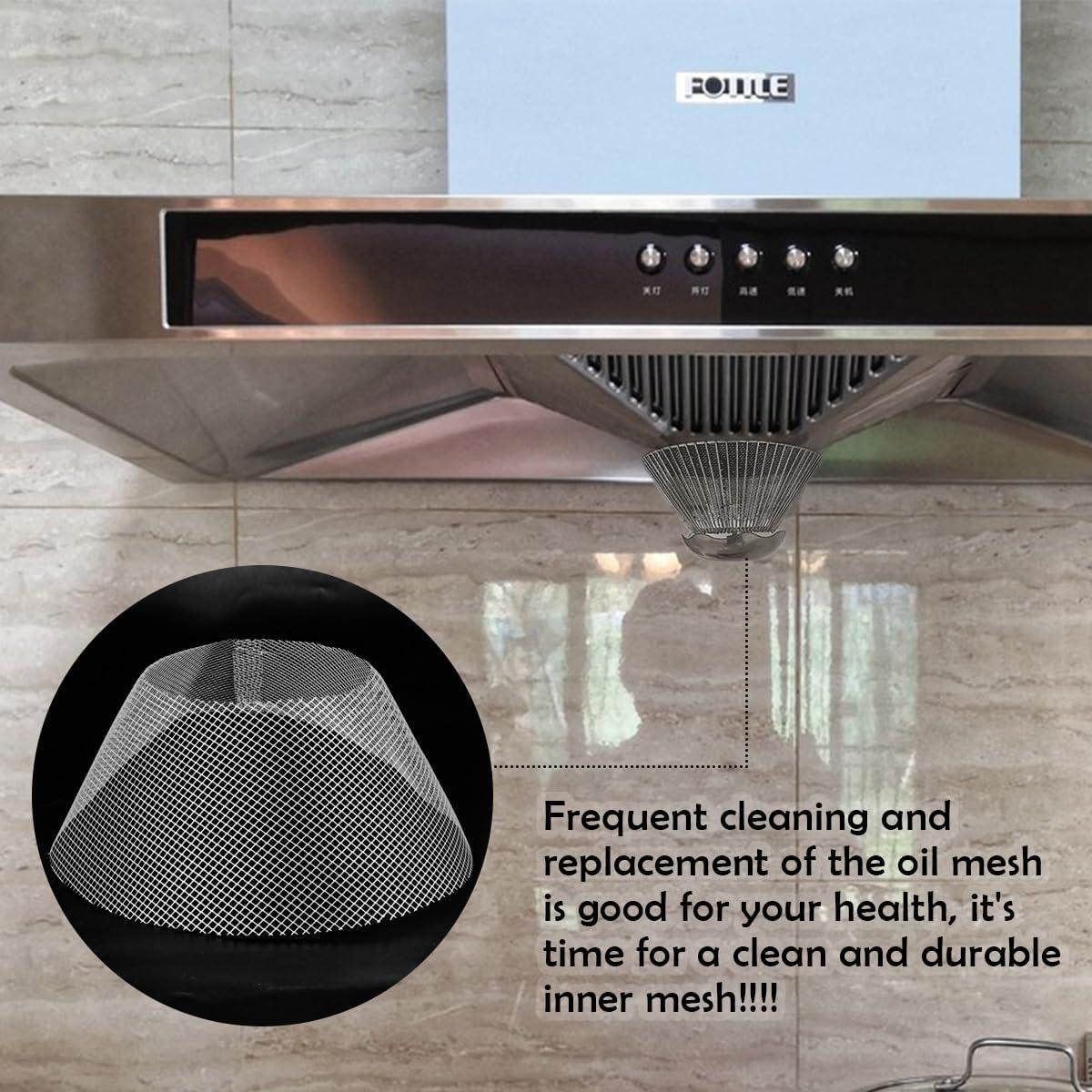 10 Filtros Redondos YOLUFER para Campana Extractora 19cm