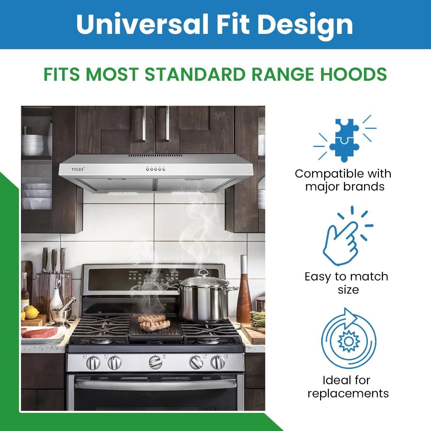 Filtro de Reemplazo Filter Everything S99010316 para Campana Extractora