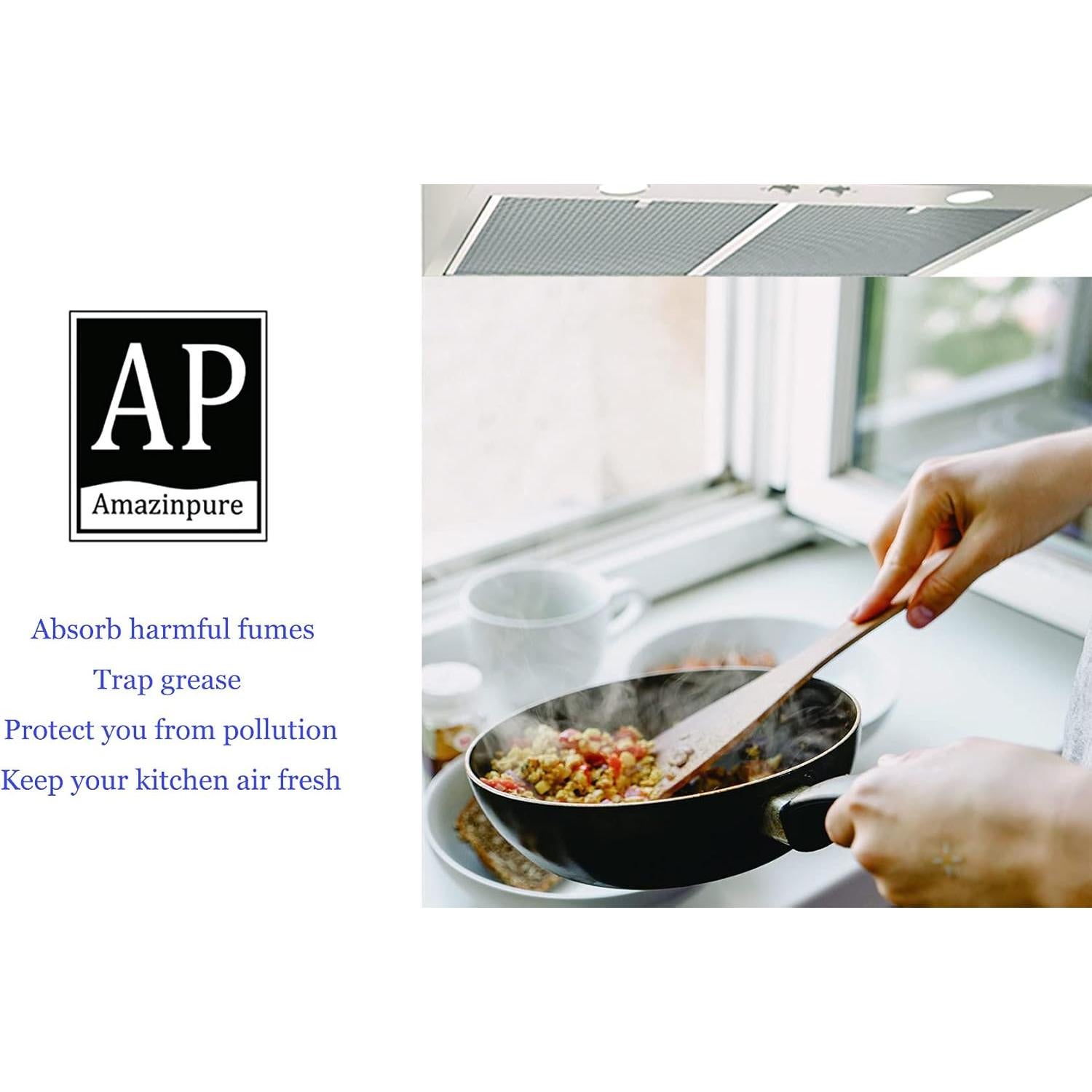 Filtro de Reemplazo Amazinpure 99010317 para Campana de Cocina