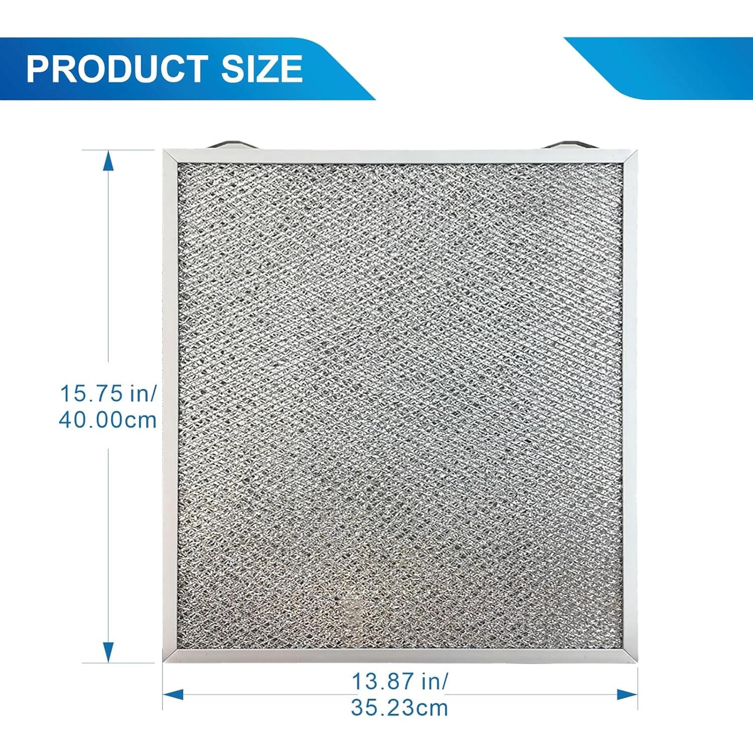 Paquete de 2 Filtros de Campana Extractora Kioozsy S99010430-002 40x35.2 cm