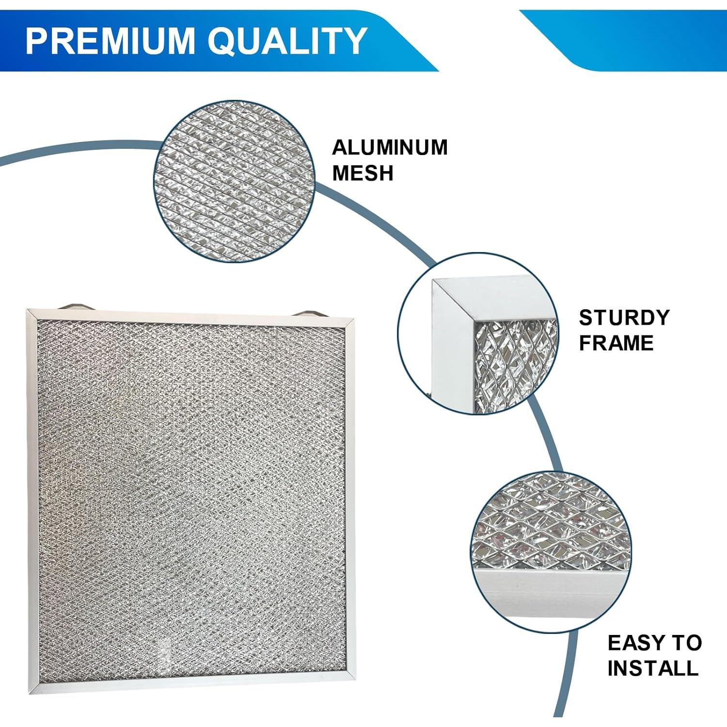 Paquete de 2 Filtros de Campana Extractora Kioozsy S99010430-002 40x35.2 cm