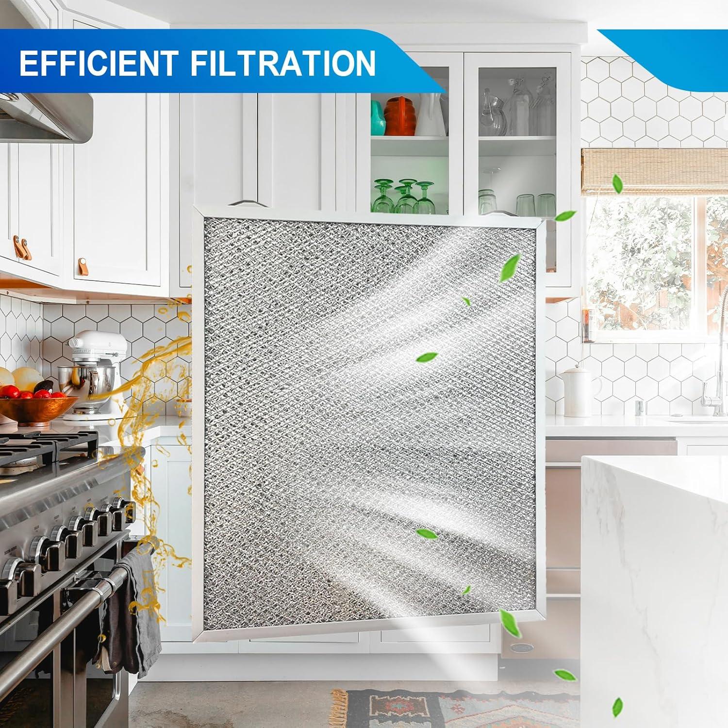 Paquete de 2 Filtros de Campana Extractora Kioozsy S99010430-002 40x35.2 cm