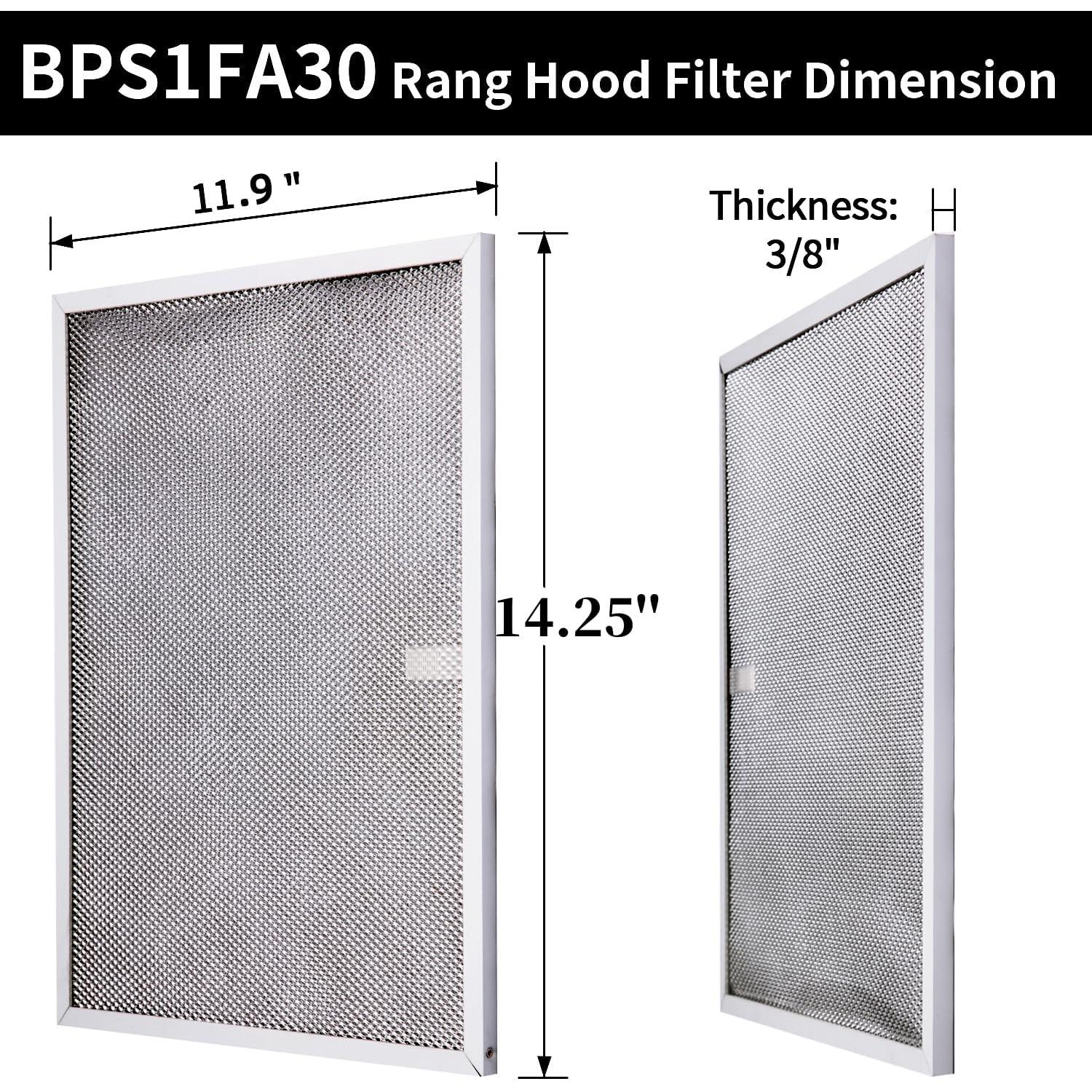Filtro de Campana Extractora Freeboy BPS1FA30 29.85x36.20cm Aluminio (2 Pcs)