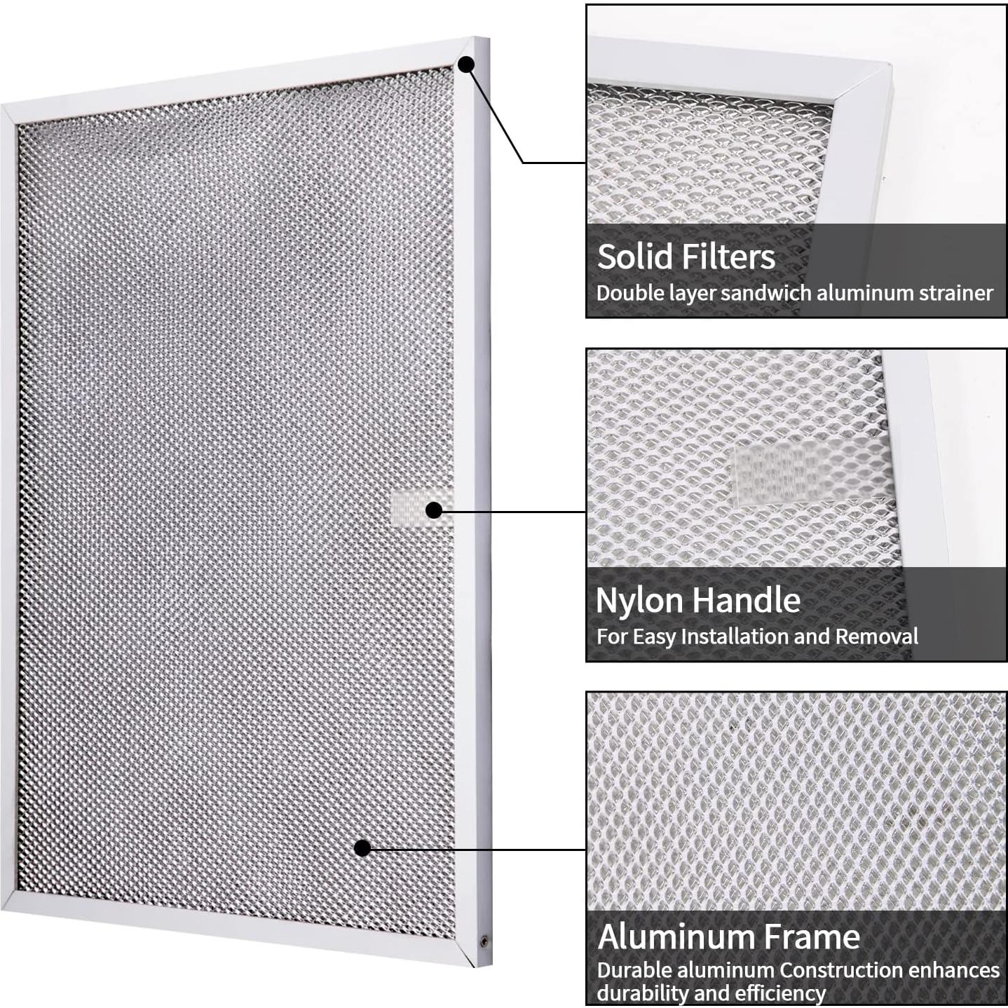 Filtro de Campana Extractora Freeboy BPS1FA30 29.85x36.20cm Aluminio (2 Pcs)