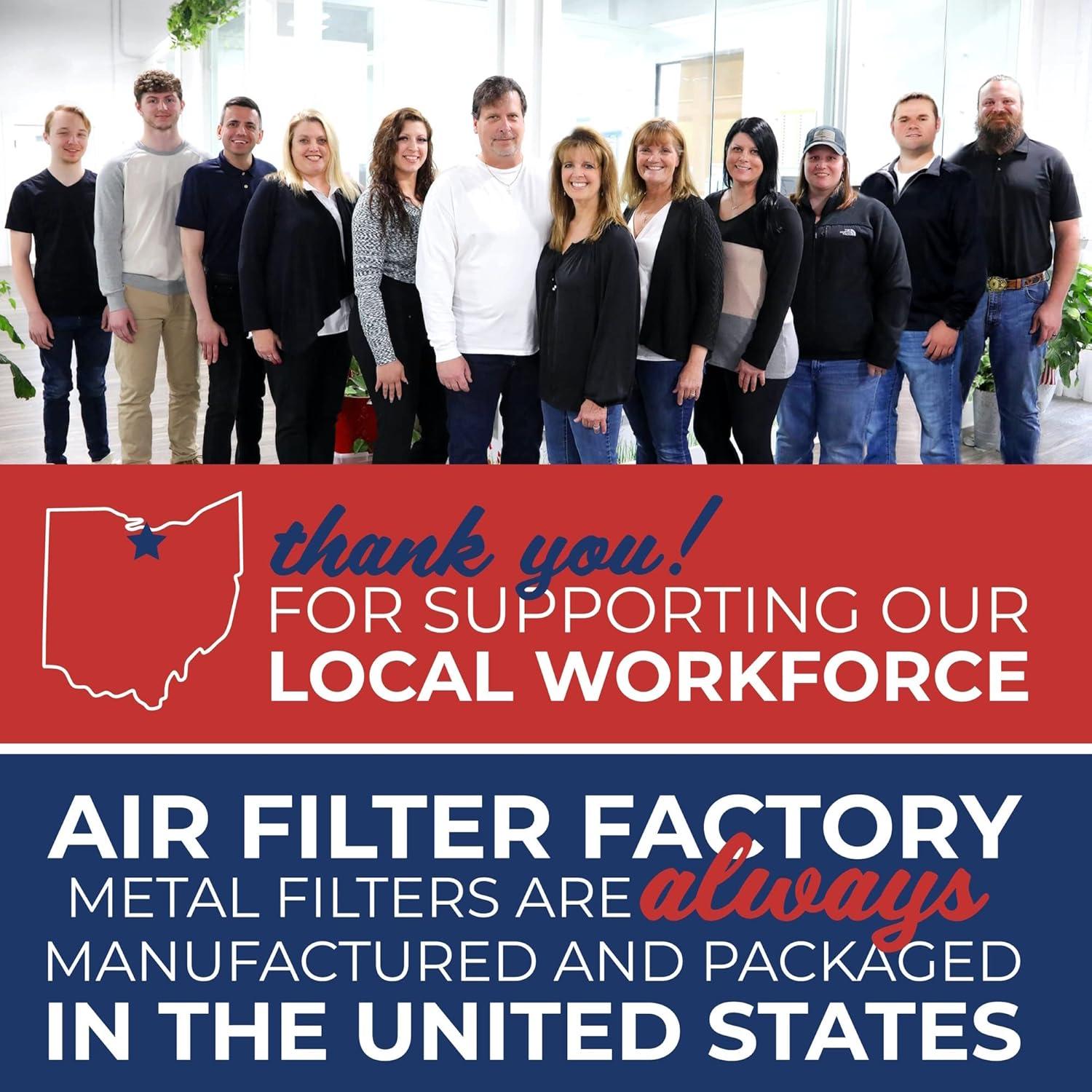 Filtro de Campana Extractora Aluminio 2-Pack 20.32x27.94 cm