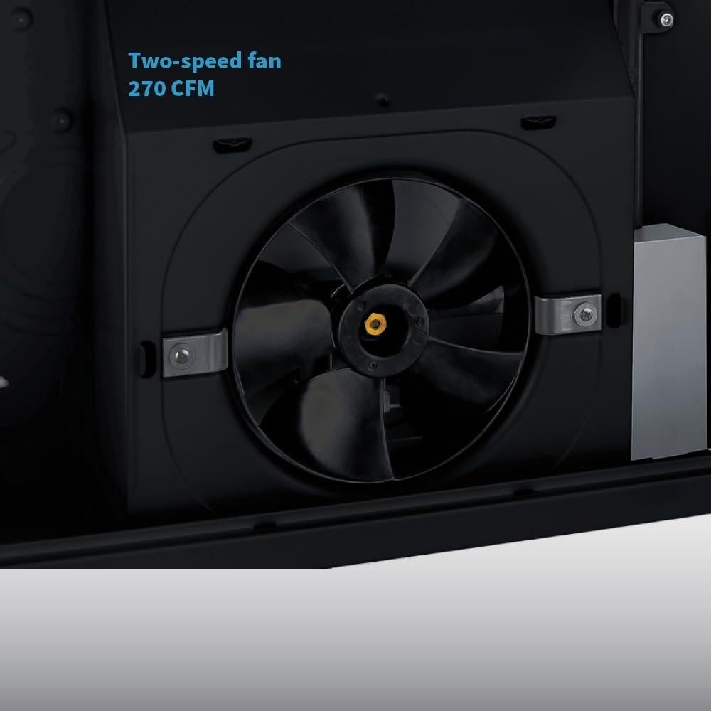 Campana Extractora Bajo Gabinete Summit HC20BBADA 50.8cm Negra