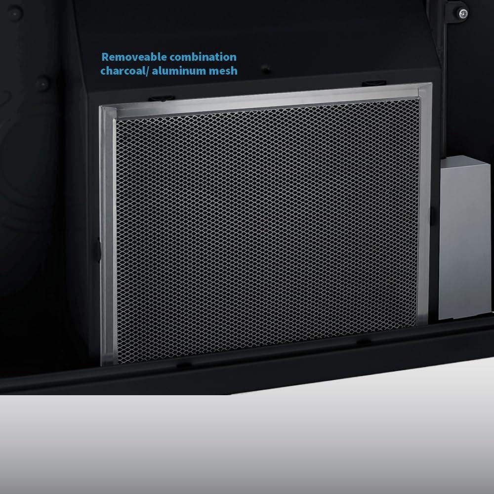 Campana Extractora Bajo Gabinete Summit HC20BBADA 50.8cm Negra