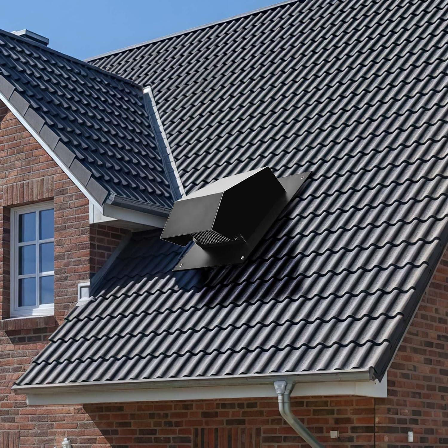 Tapa de Ventilación de Techo 6 Pulgadas TrivdPro Negra