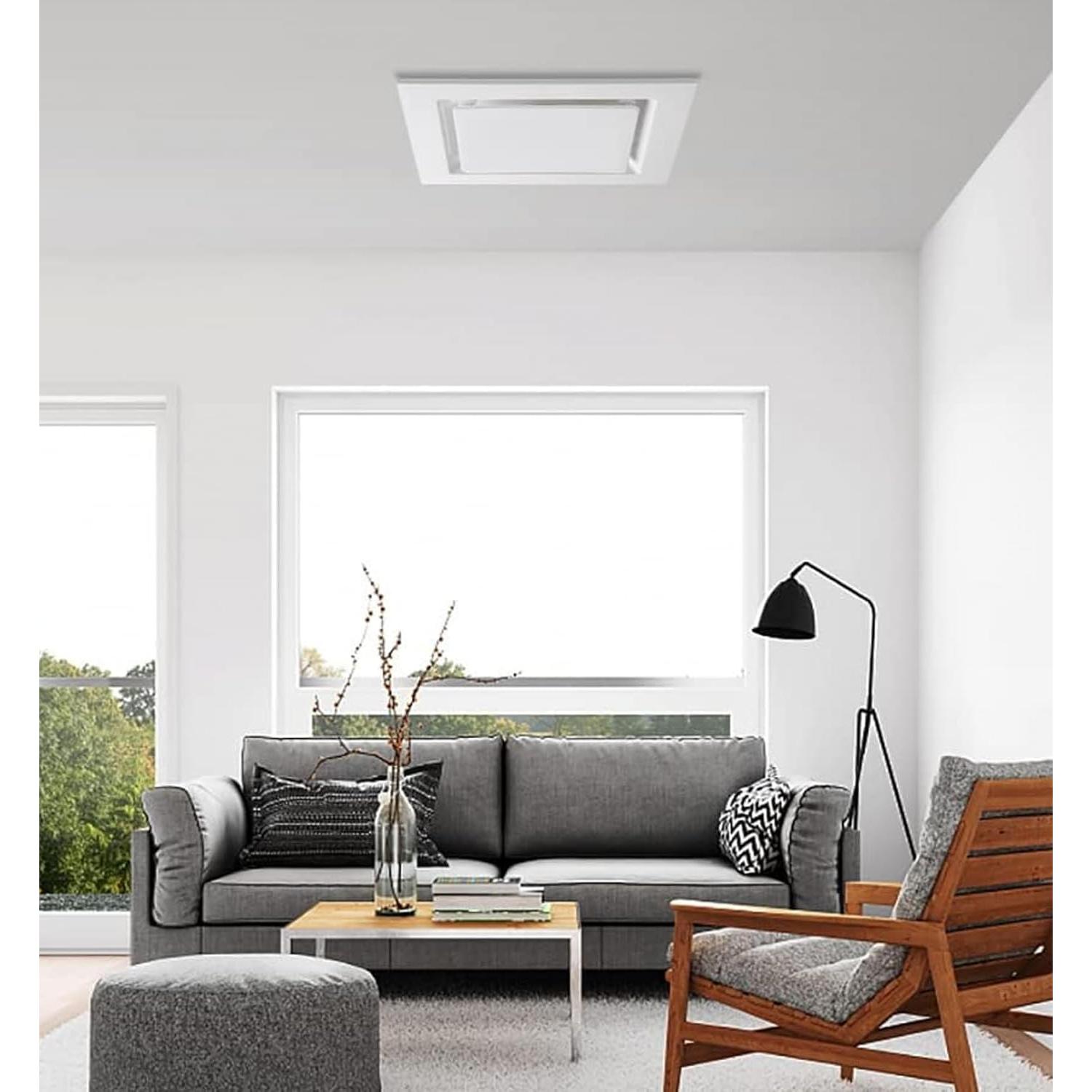 Ventilador de Techo Extractor Nalle HQS-300 120 CFM Blanco