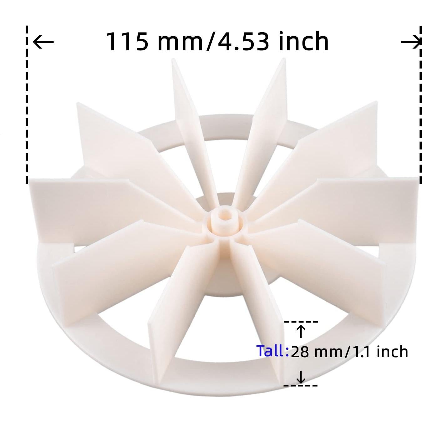 Motor de Ventilador de Baño BOJACK 120V 1A Compatible Nutone