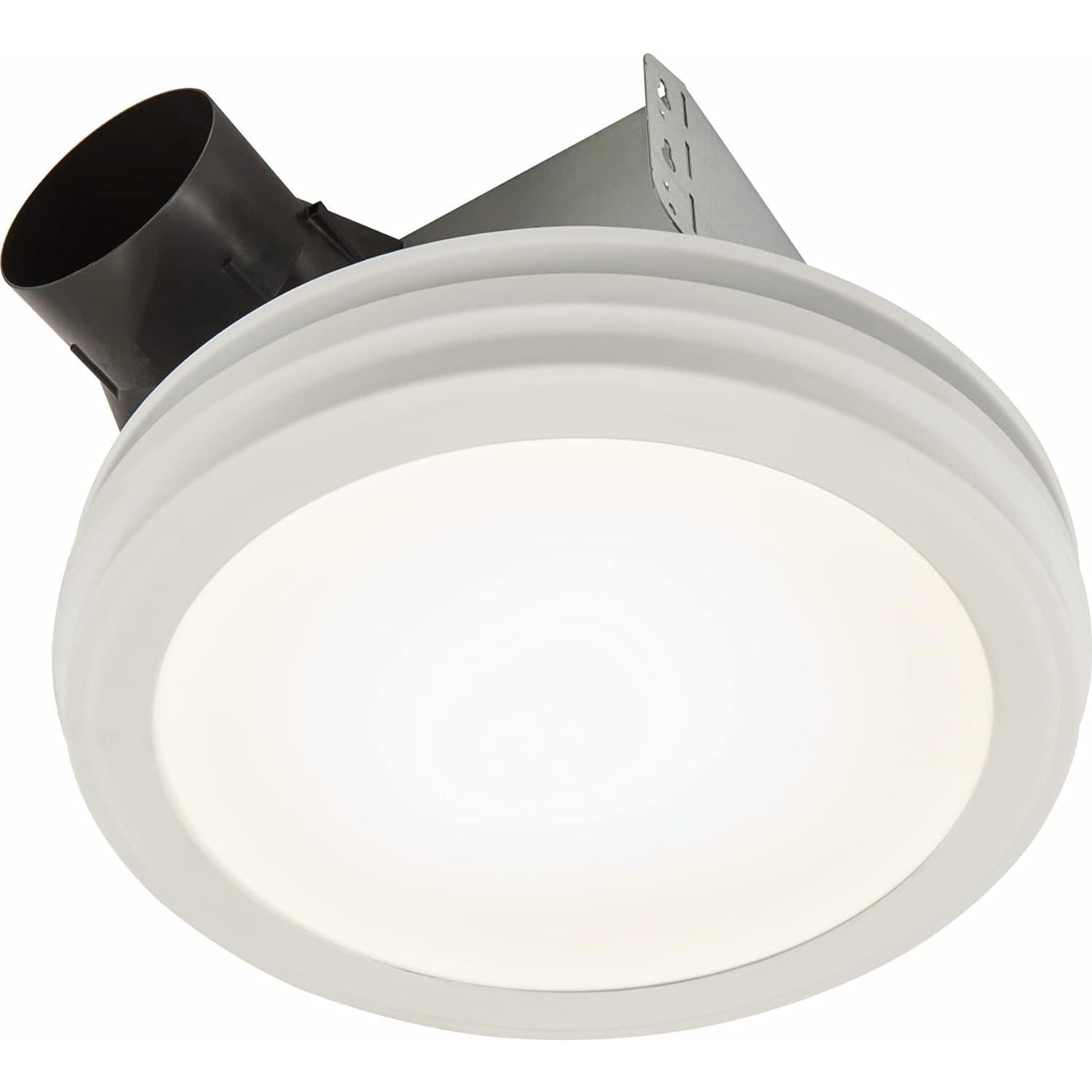 Ventilador de Baño Broan-NuTone AER80LWH 80 CFM LED Blanco