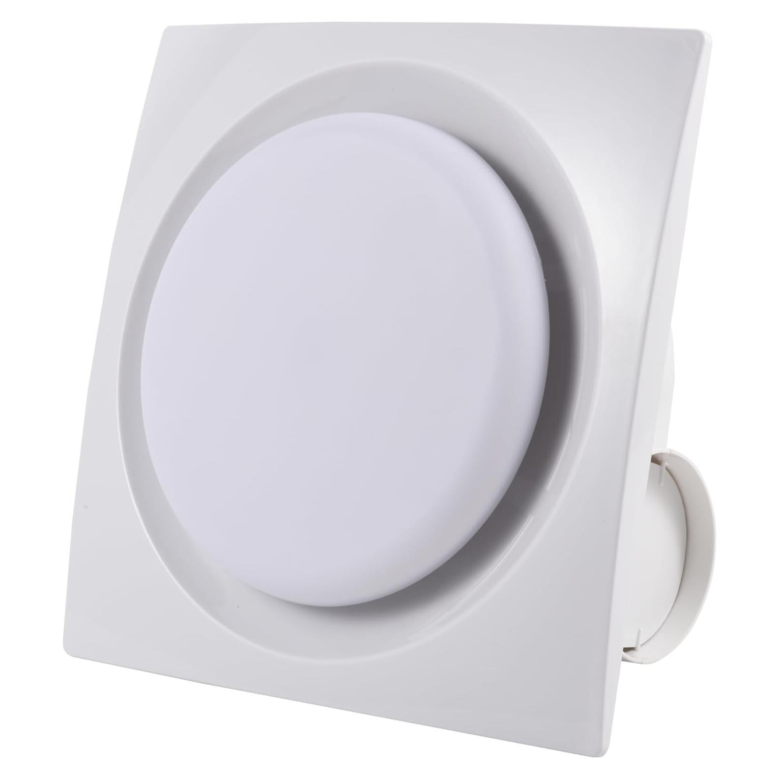 Ventilador Extractor de Baño MEOZRI 20.32 cm Luz LED 42W