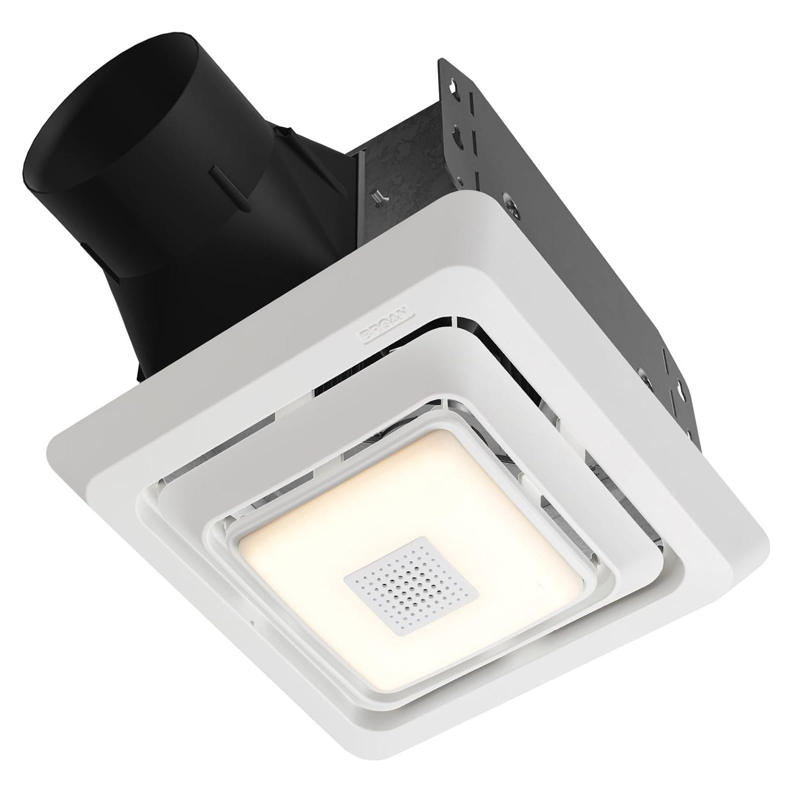 Ventilador de Extracción de Baño Broan-NuTone 70 CFM con Altavoz Bluetooth y Luz LED