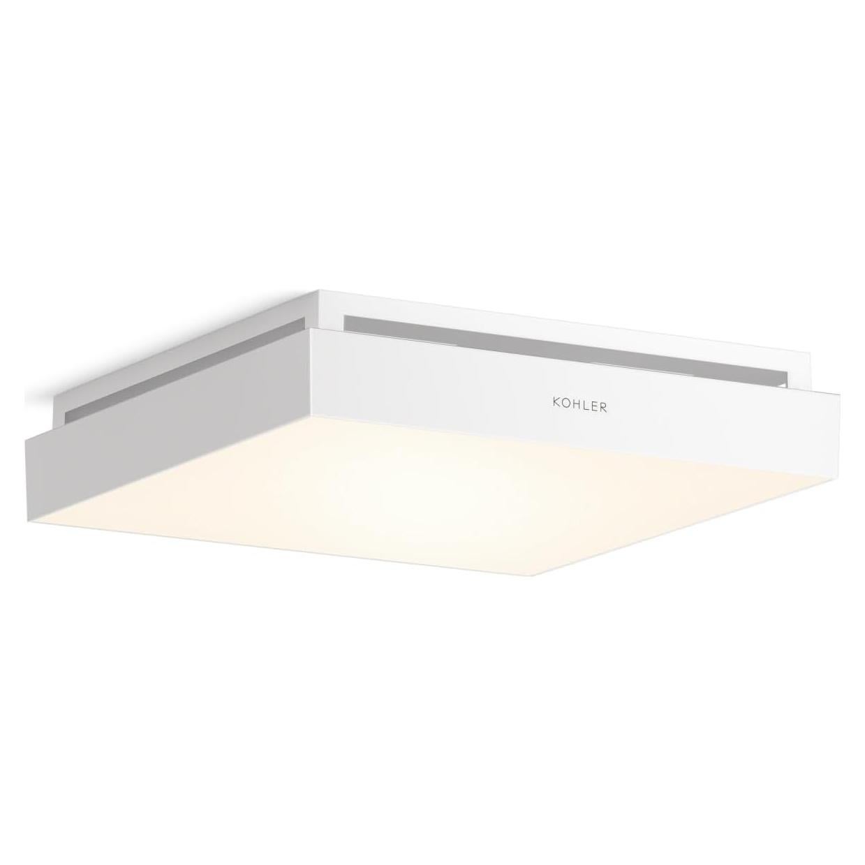 Ventilador de Baño KOHLER Atmo con Luz 35.4x35.4cm