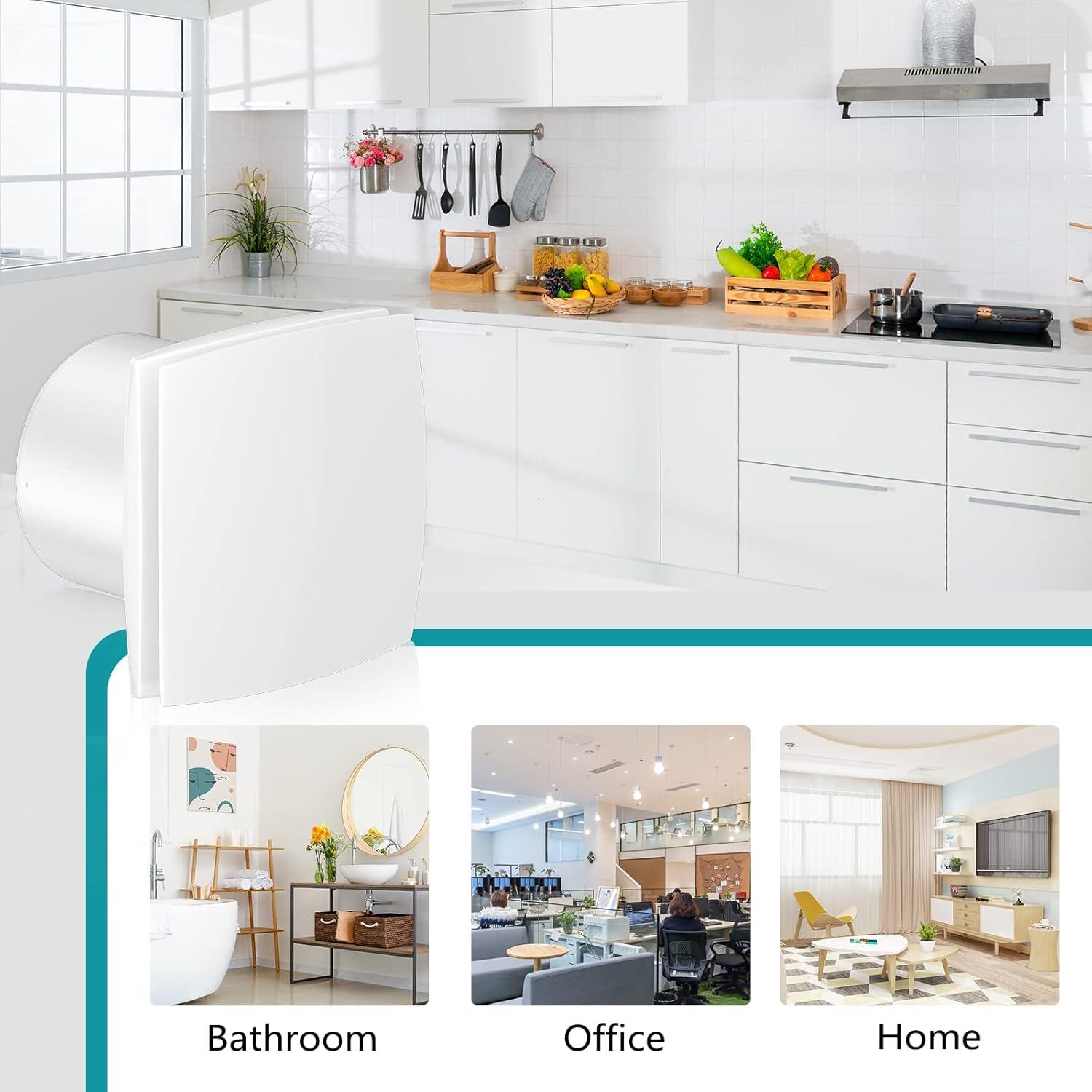 Ventilador de Escape HG Power 6" para Baño y Cocina 25W