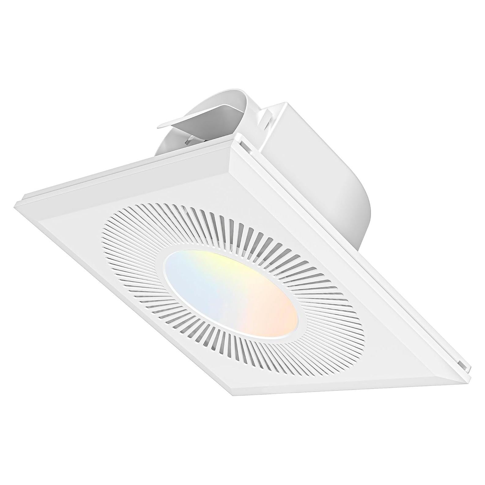 Ventilador Extractor de Baño con Luz LED FWASTT 165CFM 11.8in