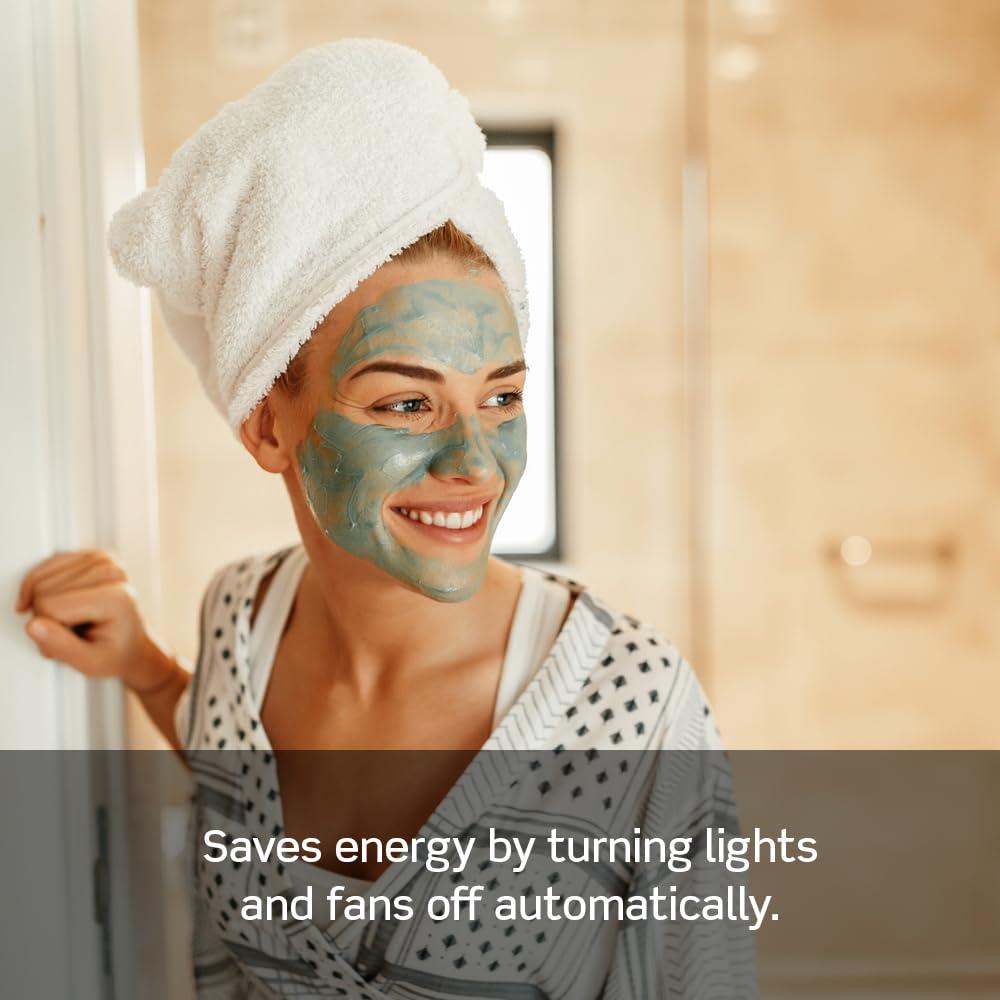 Interruptor Temporizador Leviton 15A 5-10-15-30 min Blanco