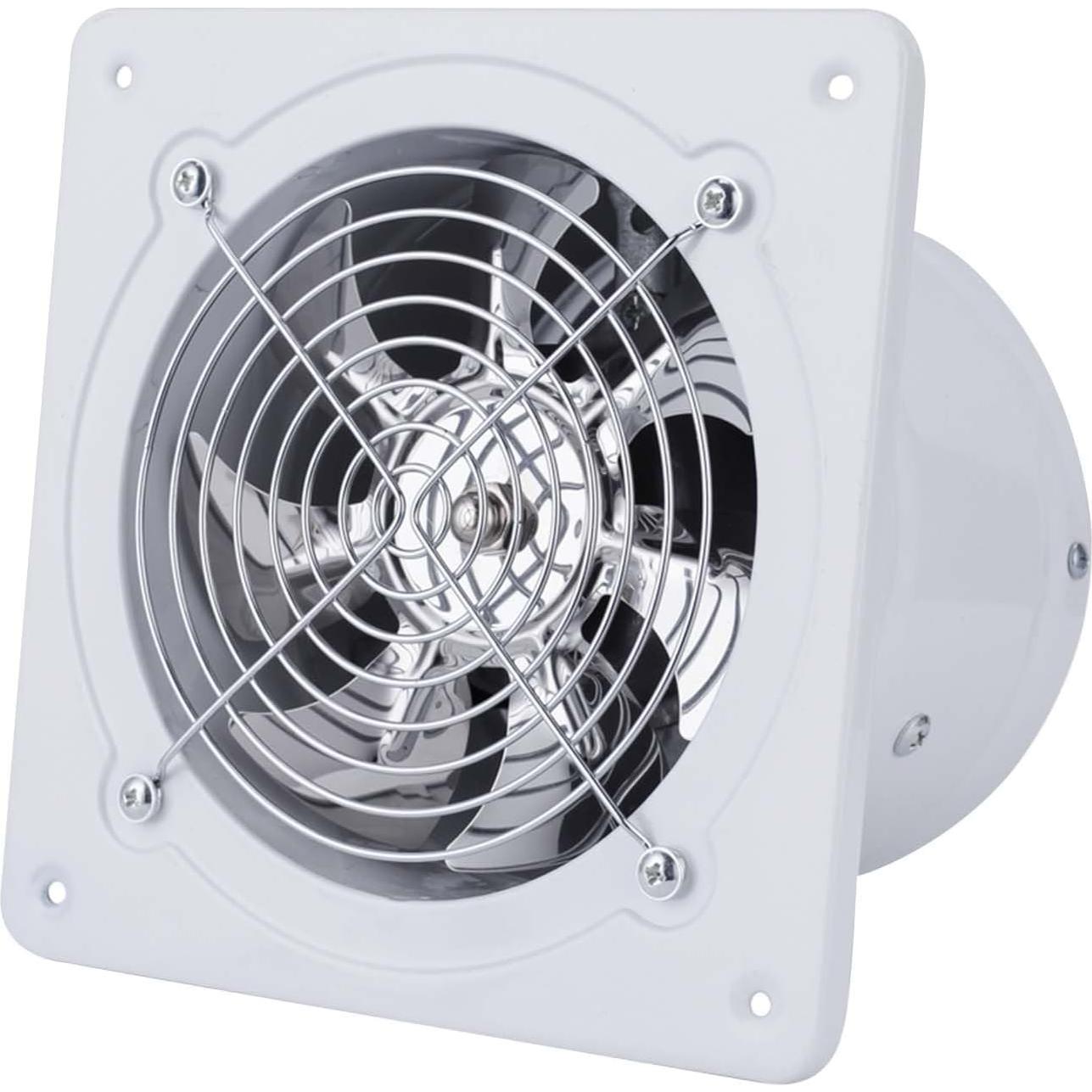 Ventilador de Escape Sanheshun 30 cm Blanco para Cocina y Baño