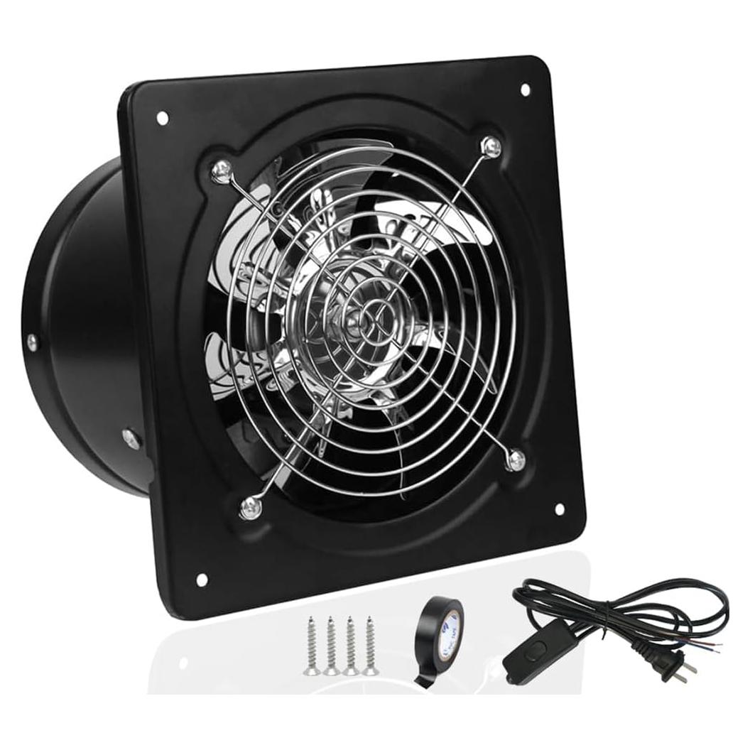 Ventilador de Escape ACEDUROBLA 10 cm Silencioso 20W