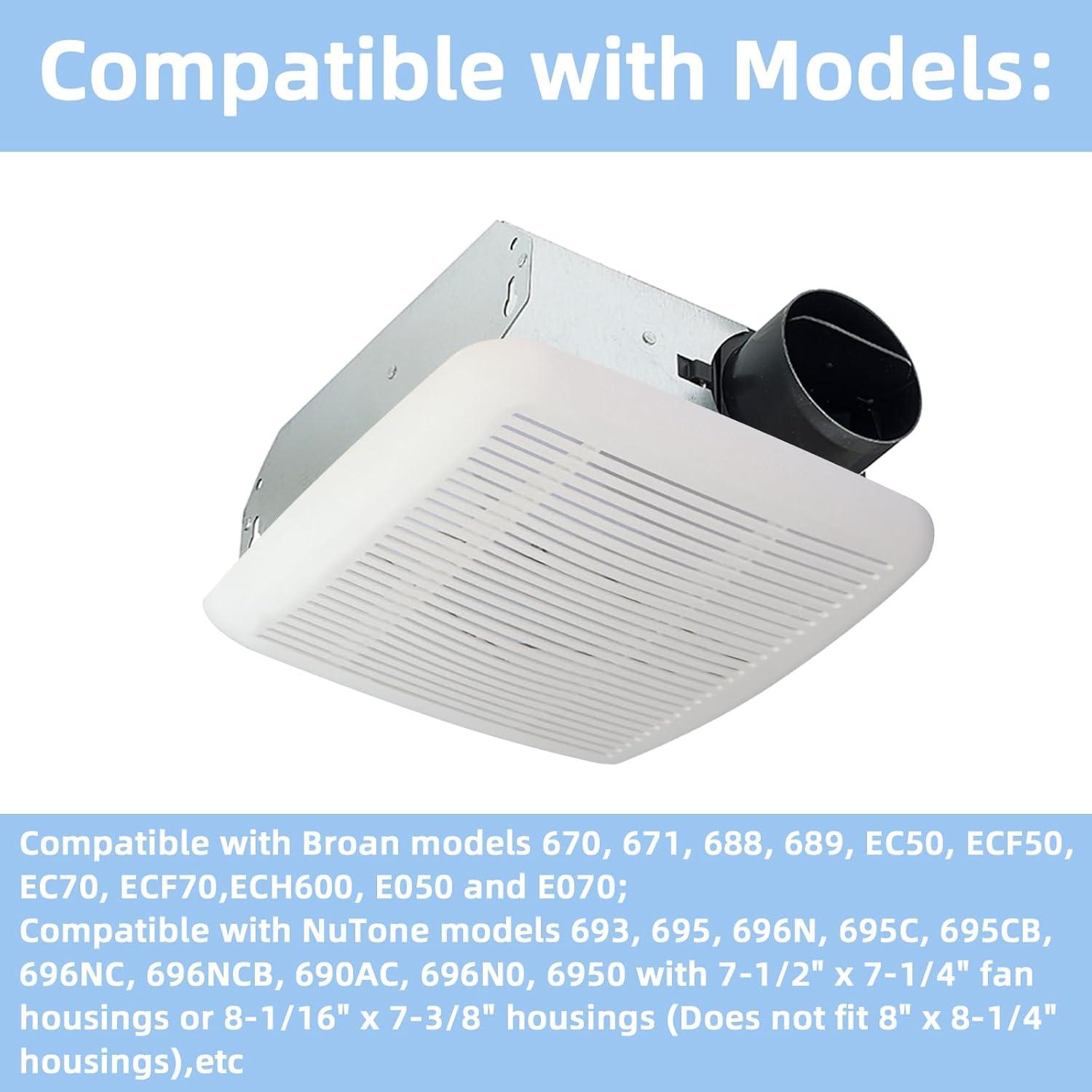 Kit de actualización BKR60 para ventilador Broan-NuTone 60 CFM