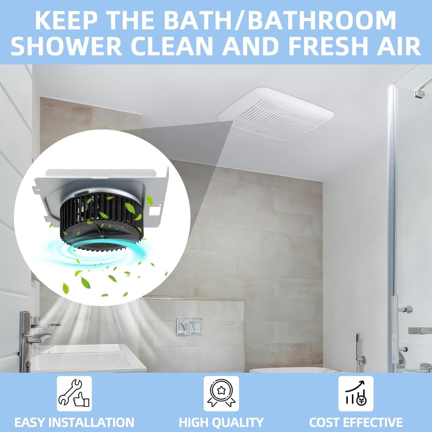 Kit de actualización BKR60 para ventilador Broan-NuTone 60 CFM