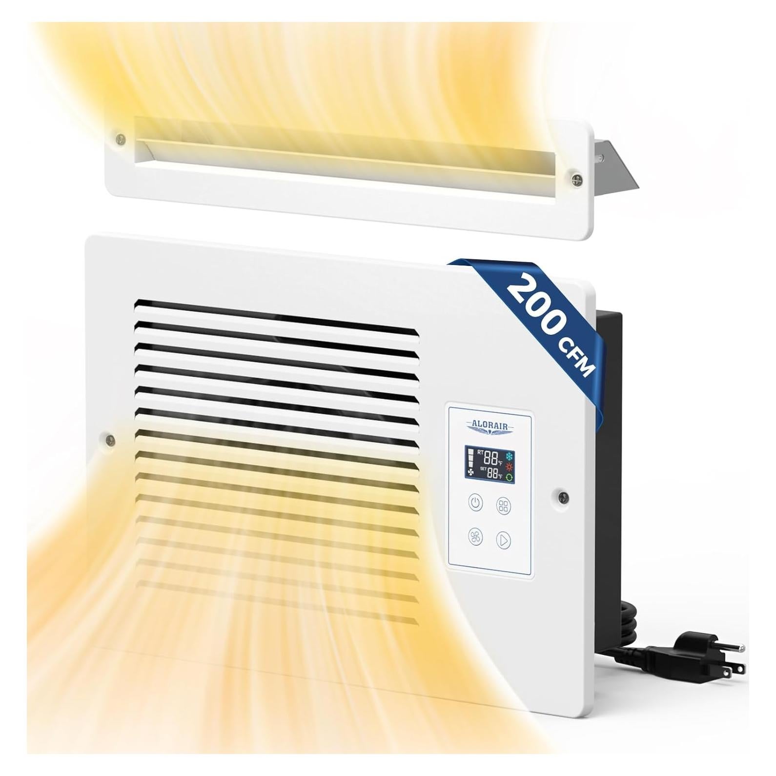 Ventilador de Escape de Pared ALORAIR AirTran T200 200 CFM