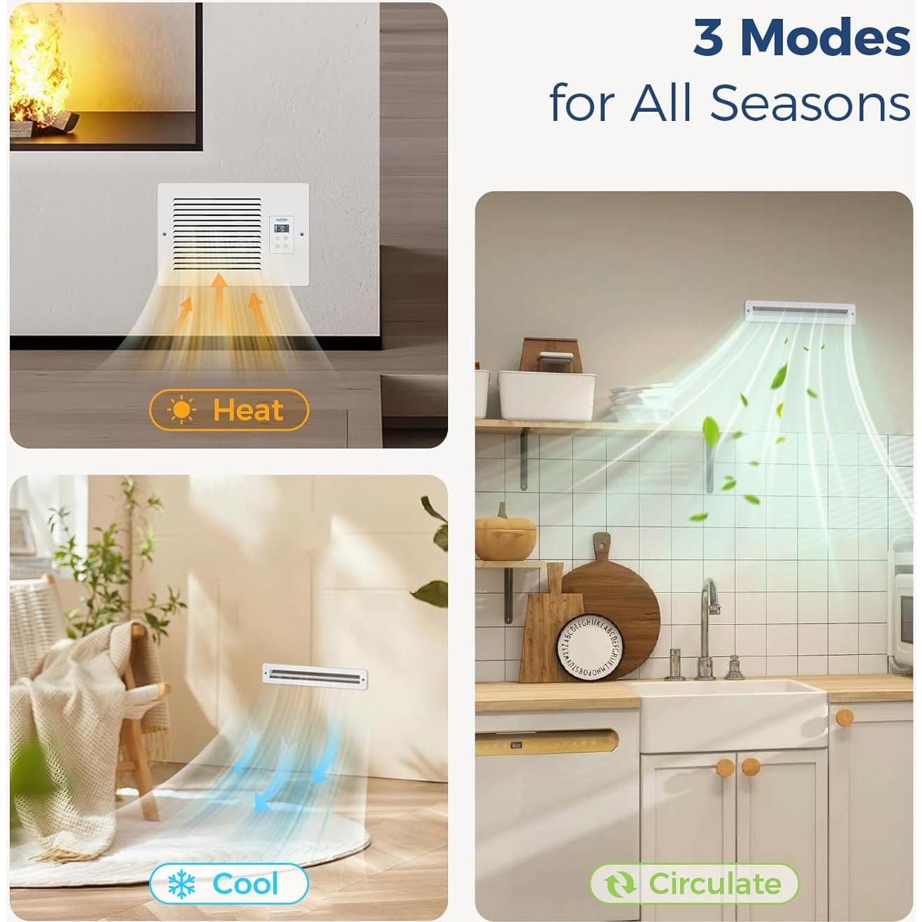 Ventilador de Escape de Pared ALORAIR AirTran T200 200 CFM