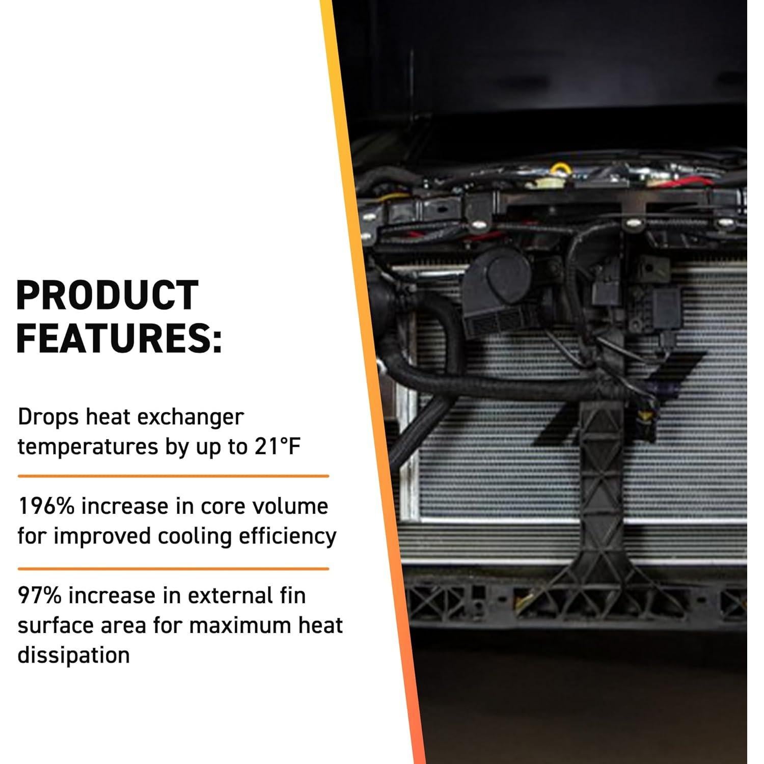 Intercambiador de Calor Mishimoto para Infiniti Q50/Q60 3.0T 2016+