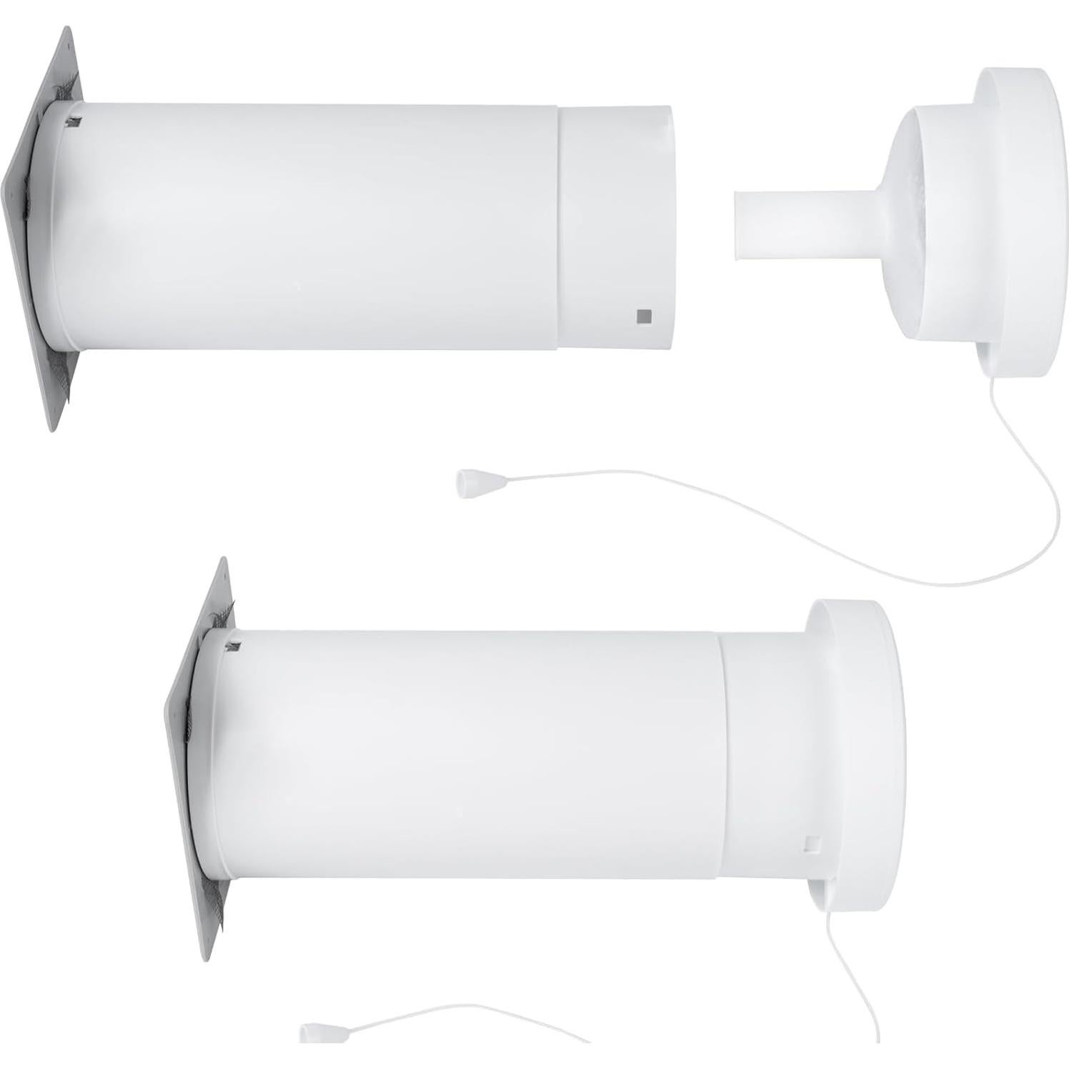 Kit de Ventilación de Pared Repa Market 10.5 cm con Aislamiento Térmico